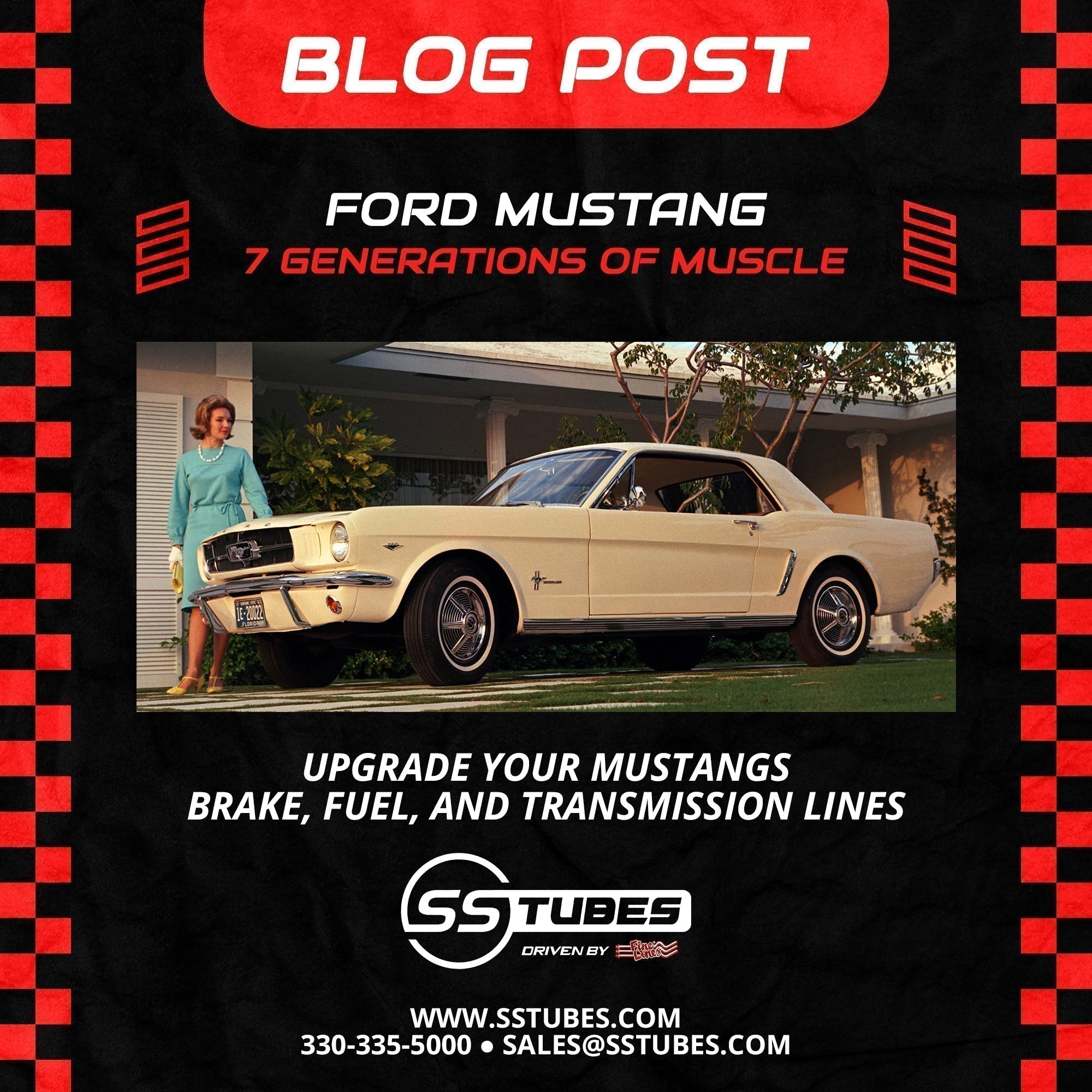 Ford Mustang Brake & Fuel Line Solutions at SSTubes.com