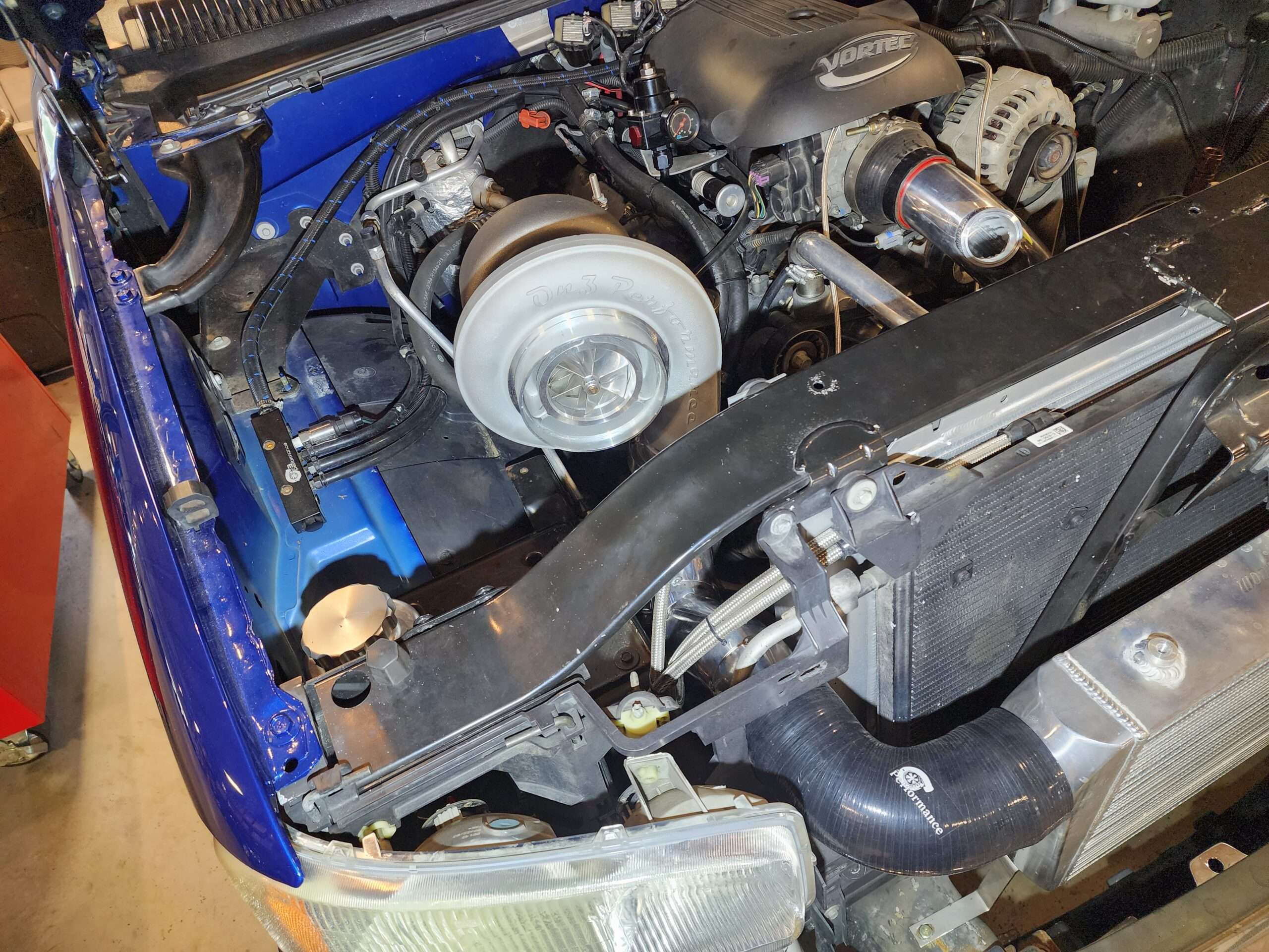 (1999 - 2006) Chevy & GMC Silverado / Sierra 1500 / 2500 Truck T6 Single Turbo System - SSTubes