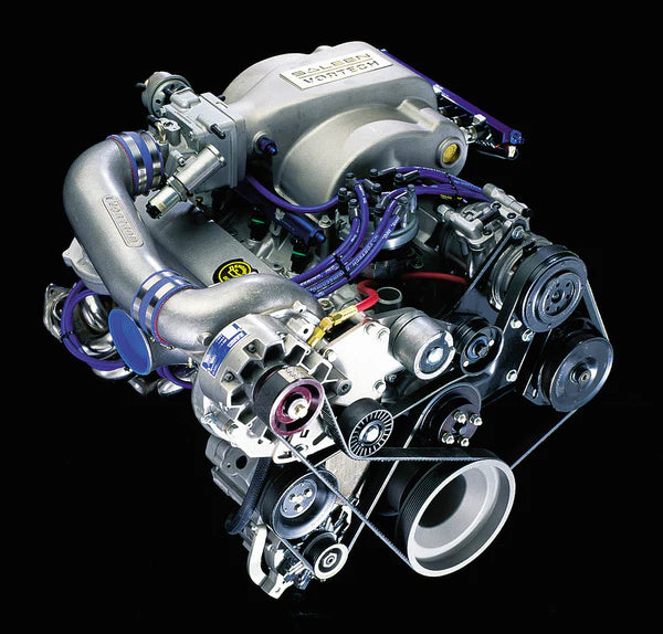 SHO Driver's Side Supercharging System w/V-7 YSi, Polished Finish - SSTubes