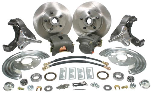 CPP 63-74 Mopar B-Body & Mopar E-Body Front Disc Brake Conversion Kit Lower Only - SSTubes