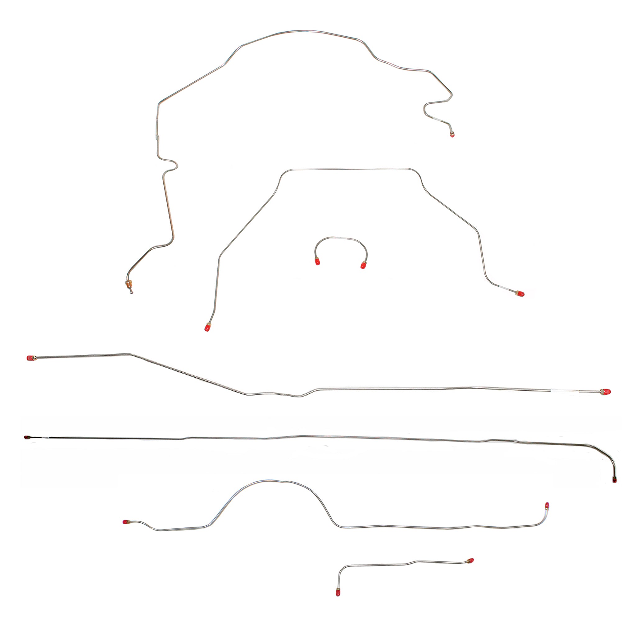 1951-55 GM Series 1 1/2 Ton Truck, Long Bed; Stainless - SSTubes