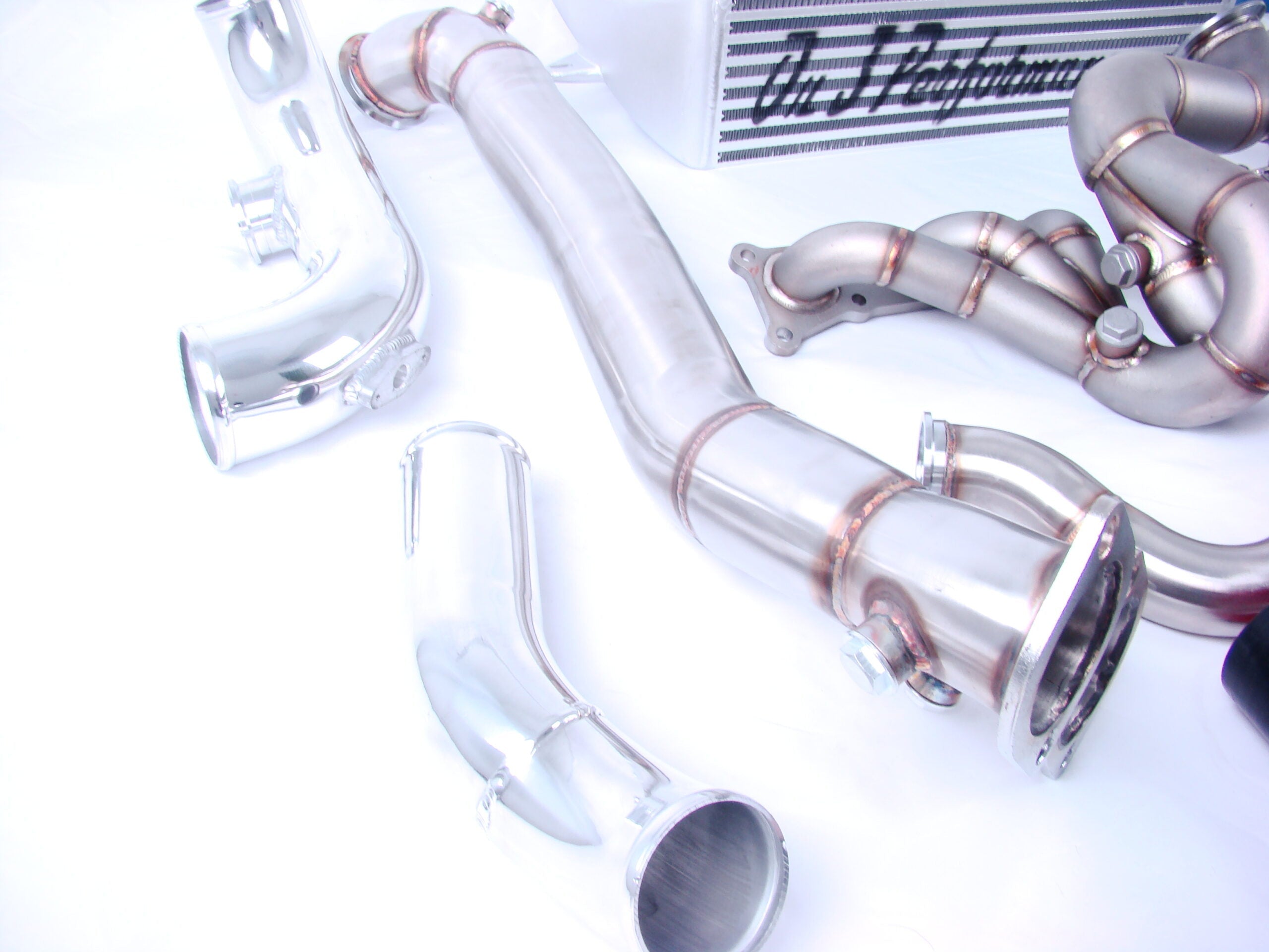 (2006-2013) BMW 335i N54 T3 Top Mount Single Turbo System - SSTubes