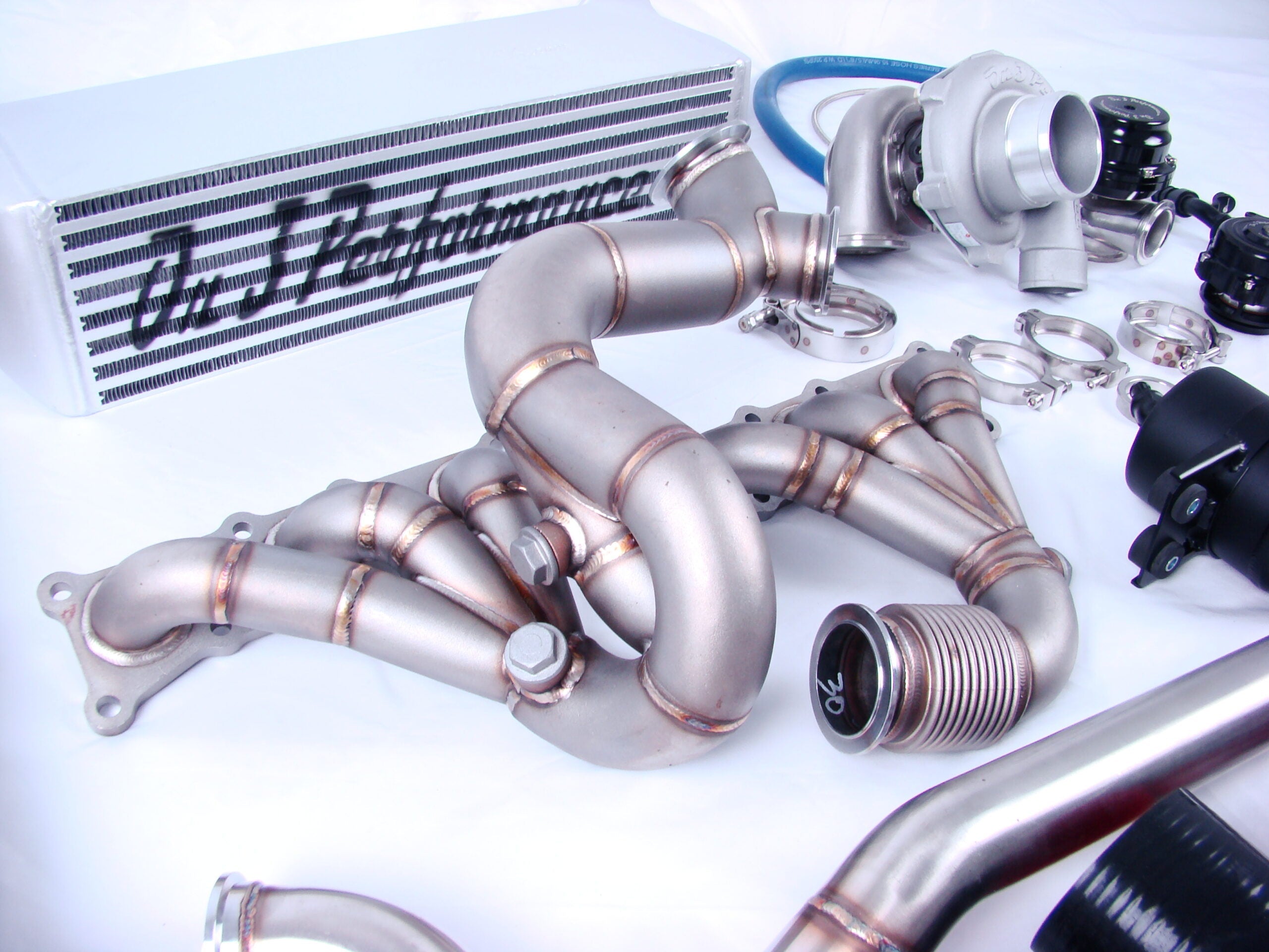 (2006-2013) BMW 335i N54 T3 Top Mount Single Turbo System - SSTubes