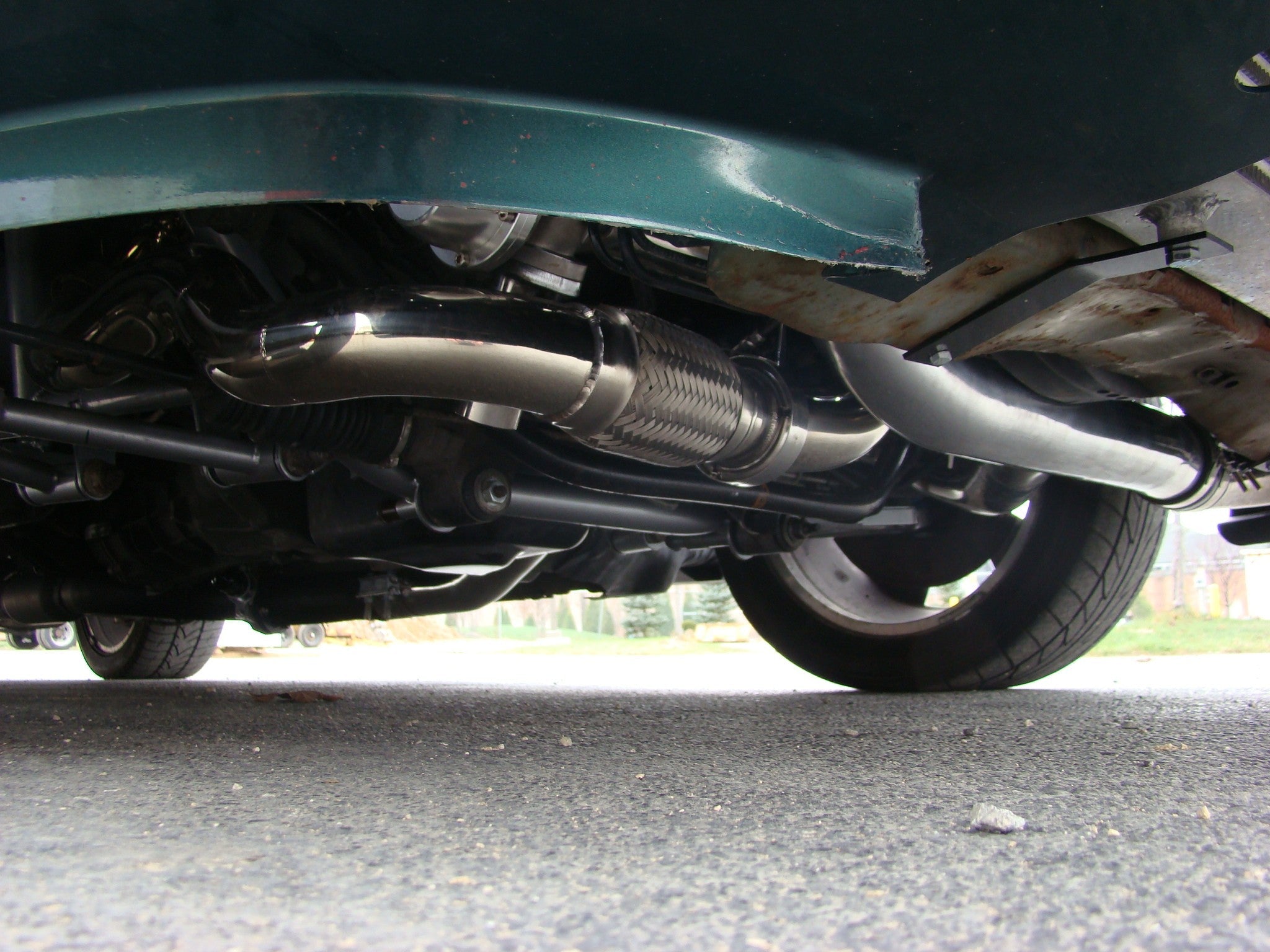 (1996-2004) Mustang GT 2v Forward Facing Single Turbo System - SSTubes