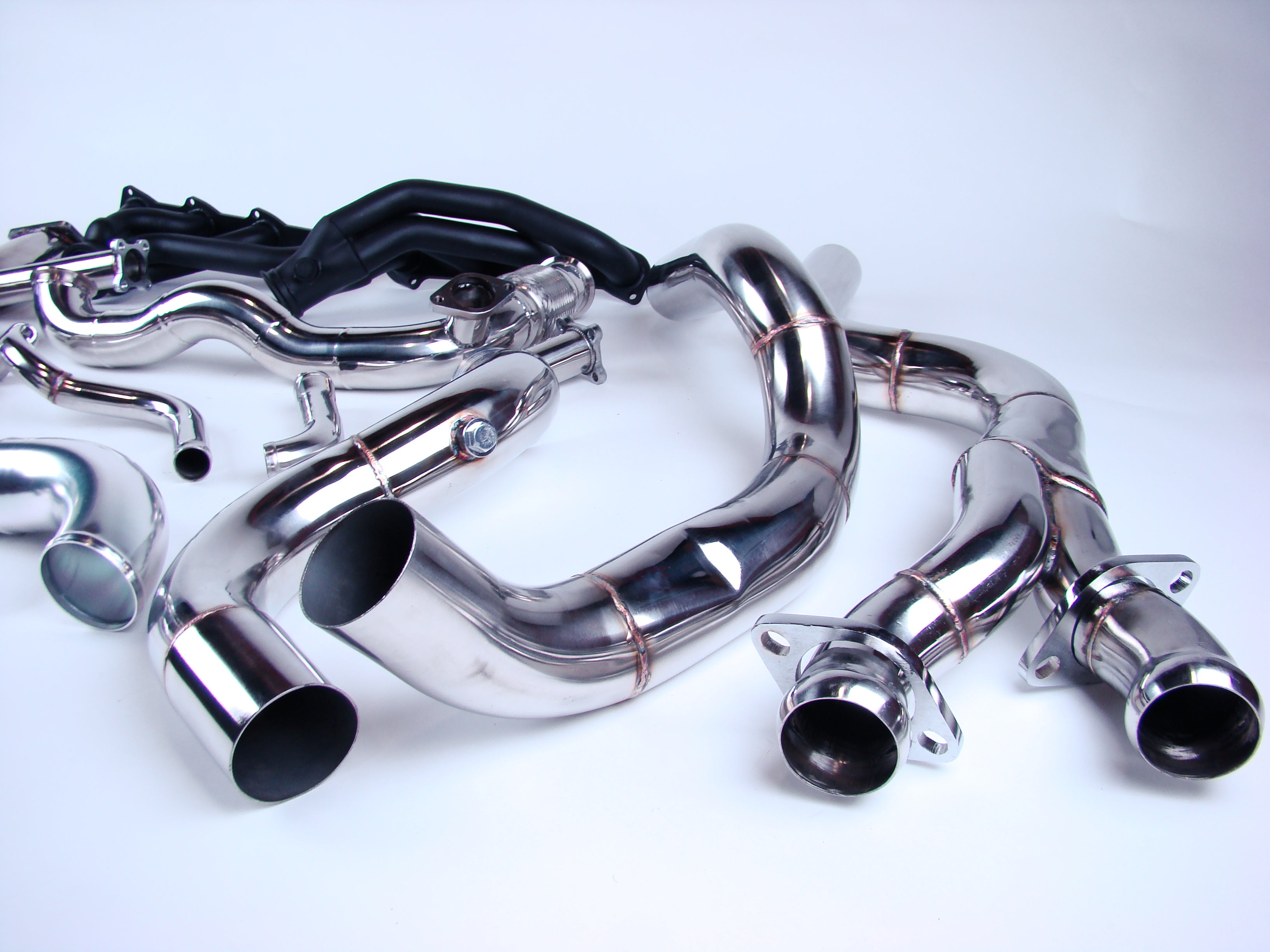 (1996-2004) Mustang GT 2v Forward Facing Single Turbo System - SSTubes