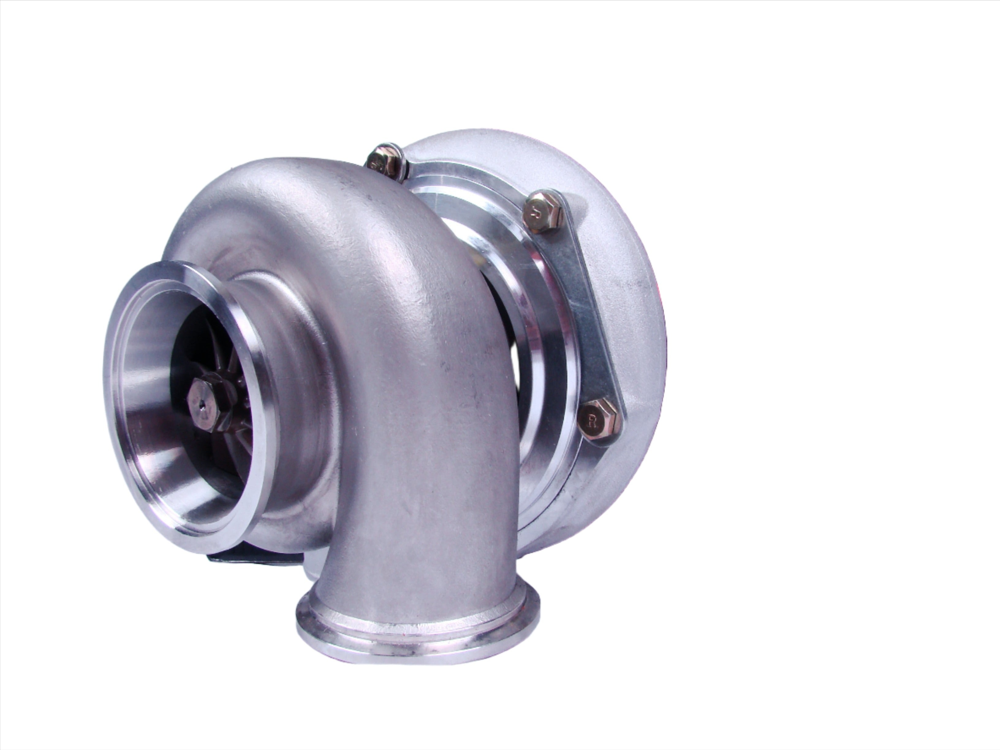 GT30 Stainless Steel T3 .63a/r V-band Inlet / Outlet Exhaust Housing - SSTubes