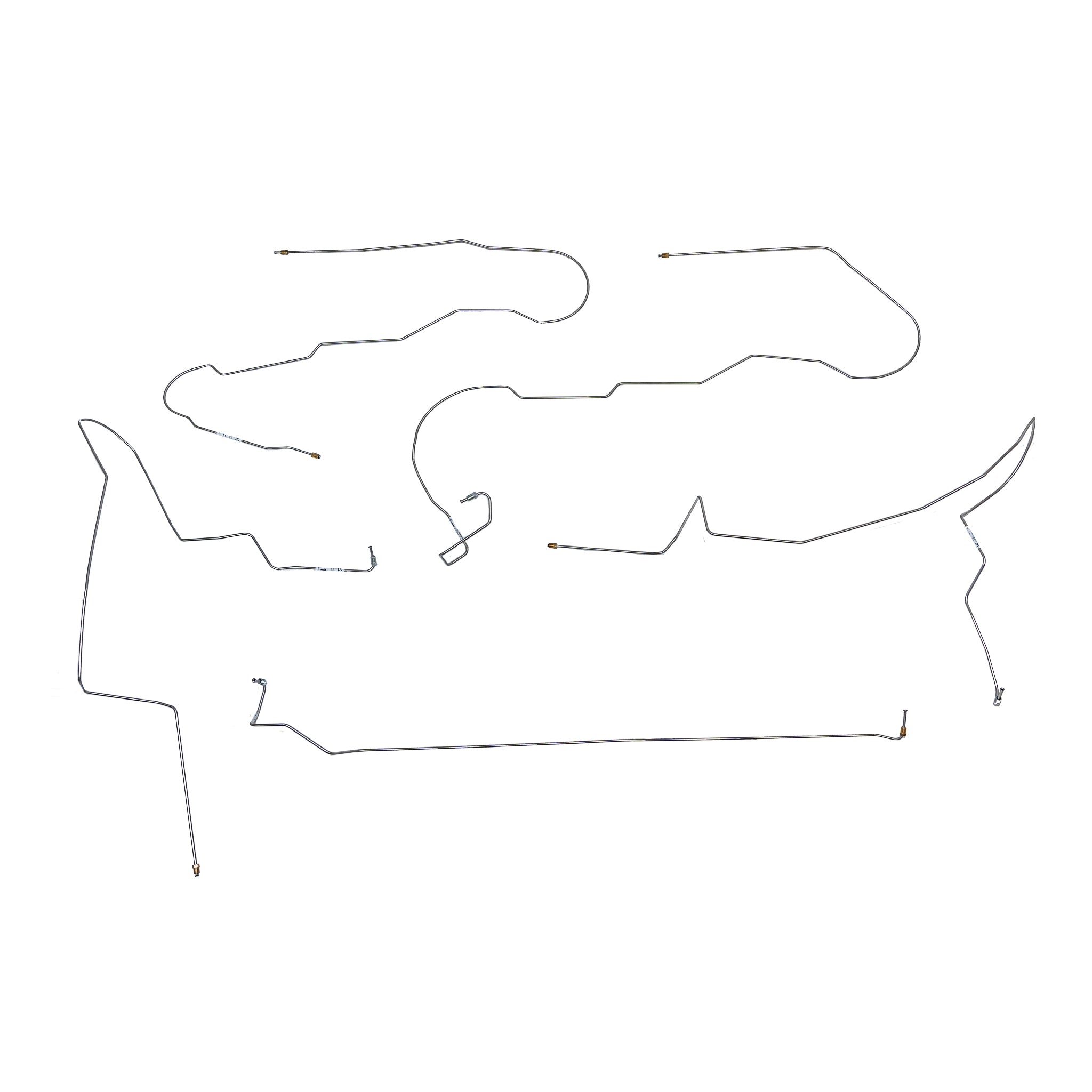 2003 Honda Odyssey, 3.5L V6, Intermediate Line Set; Stainless - SSTubes