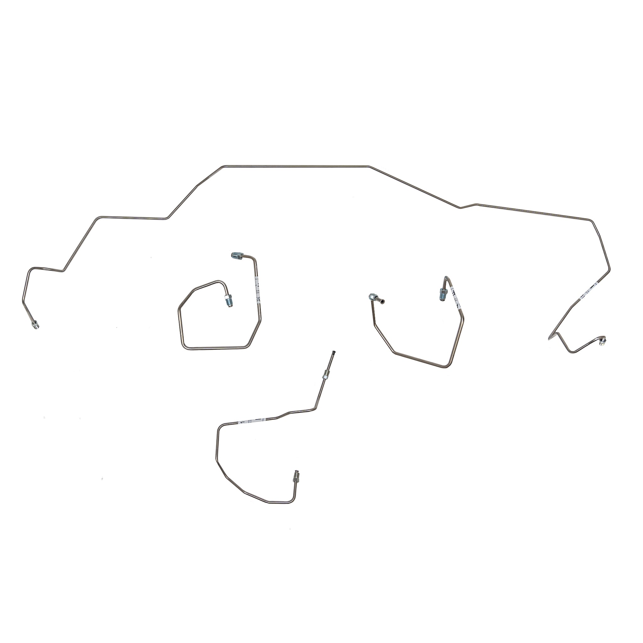 2003 Honda Odyssey, 3.5L V6, Front Brake Kit; Stainless - SSTubes