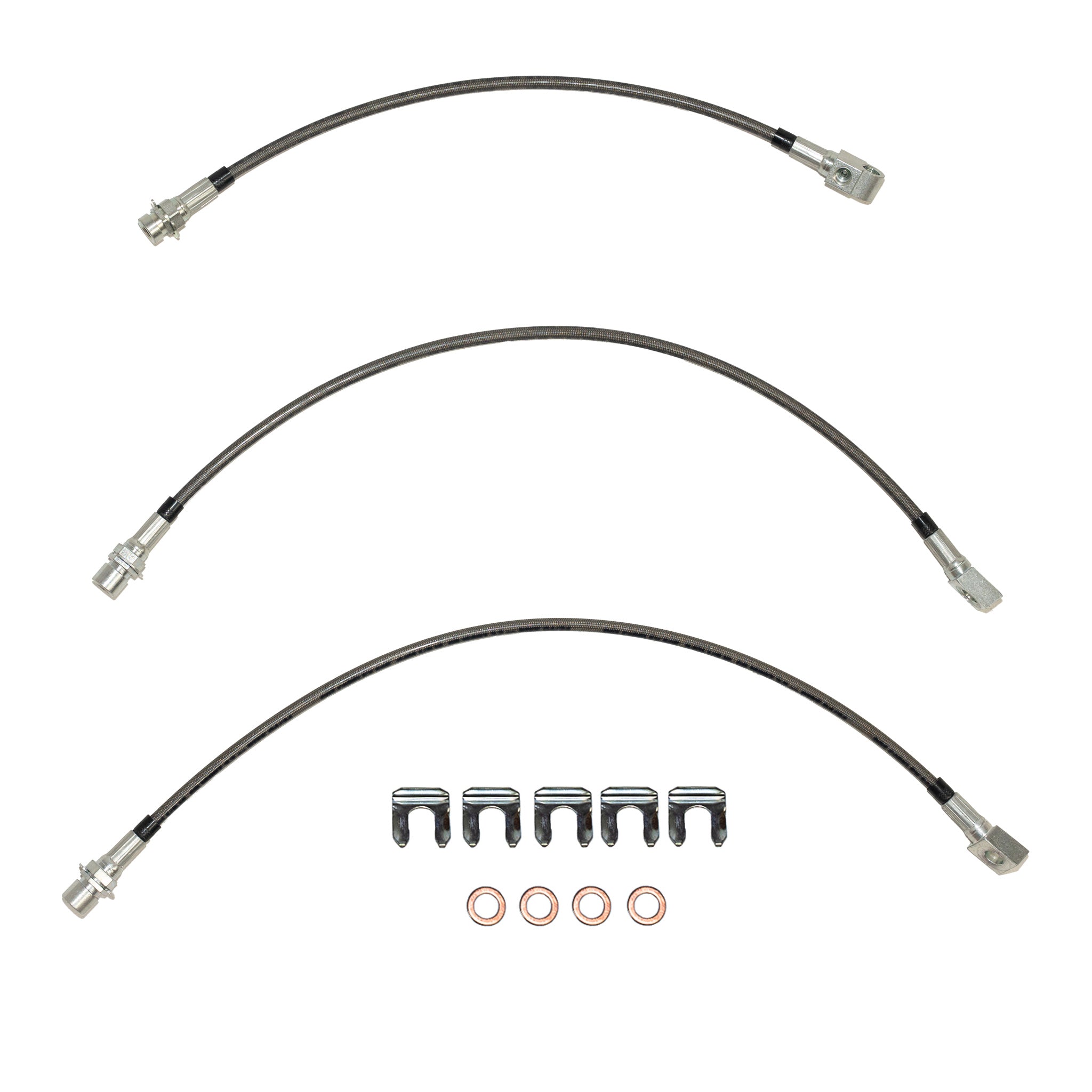 1974-80 International Scout II; Brake Hose Kit - SSTubes