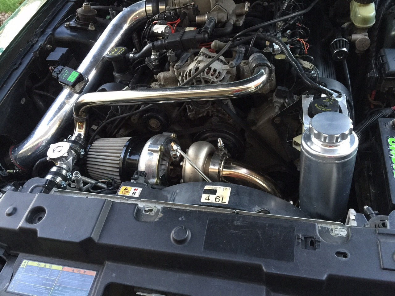 On 3 Performance 4.6 2v Mustang Coolant Expansion Tank Delete Kit - SSTubes