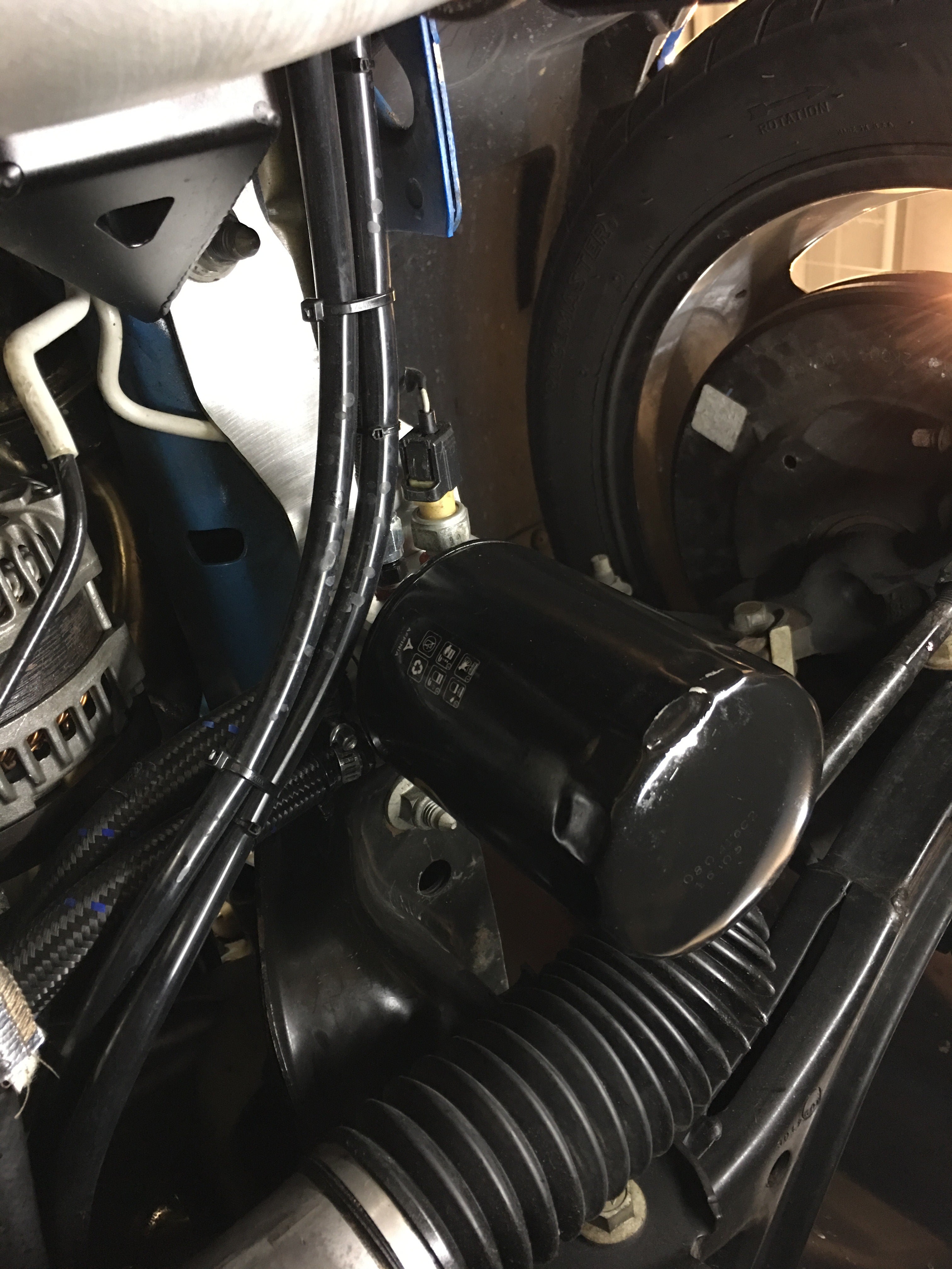 (2011-2014) Mustang 5.0 Coyote Oil Filter Relocation Kit - SSTubes