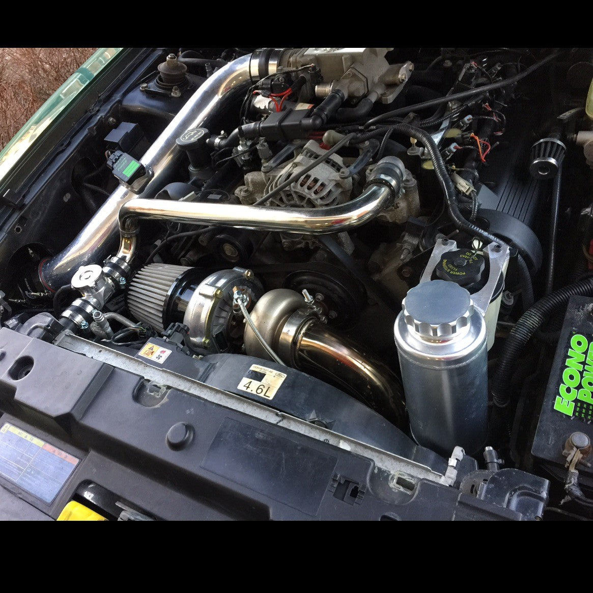 On 3 Performance 4.6 2v Mustang Coolant Expansion Tank Delete Kit - SSTubes