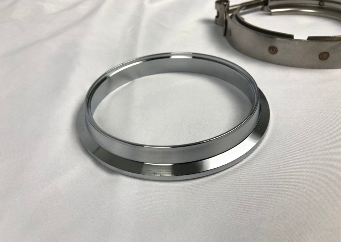 Pro-Mod Turbo Exhaust Housing Outlet Flange / Clamp Kit - SSTubes