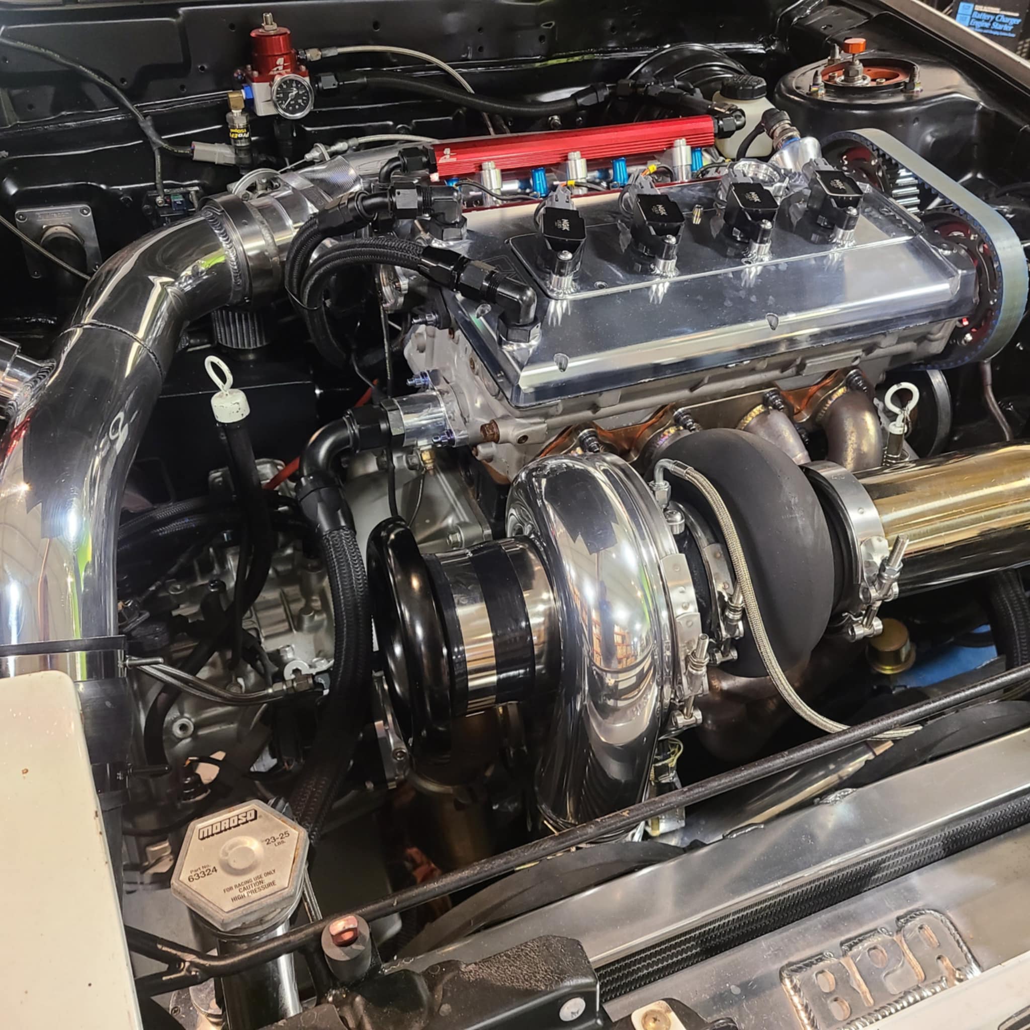 Velocity Stack 4"- Twin Turbo Set- 2- included - SSTubes