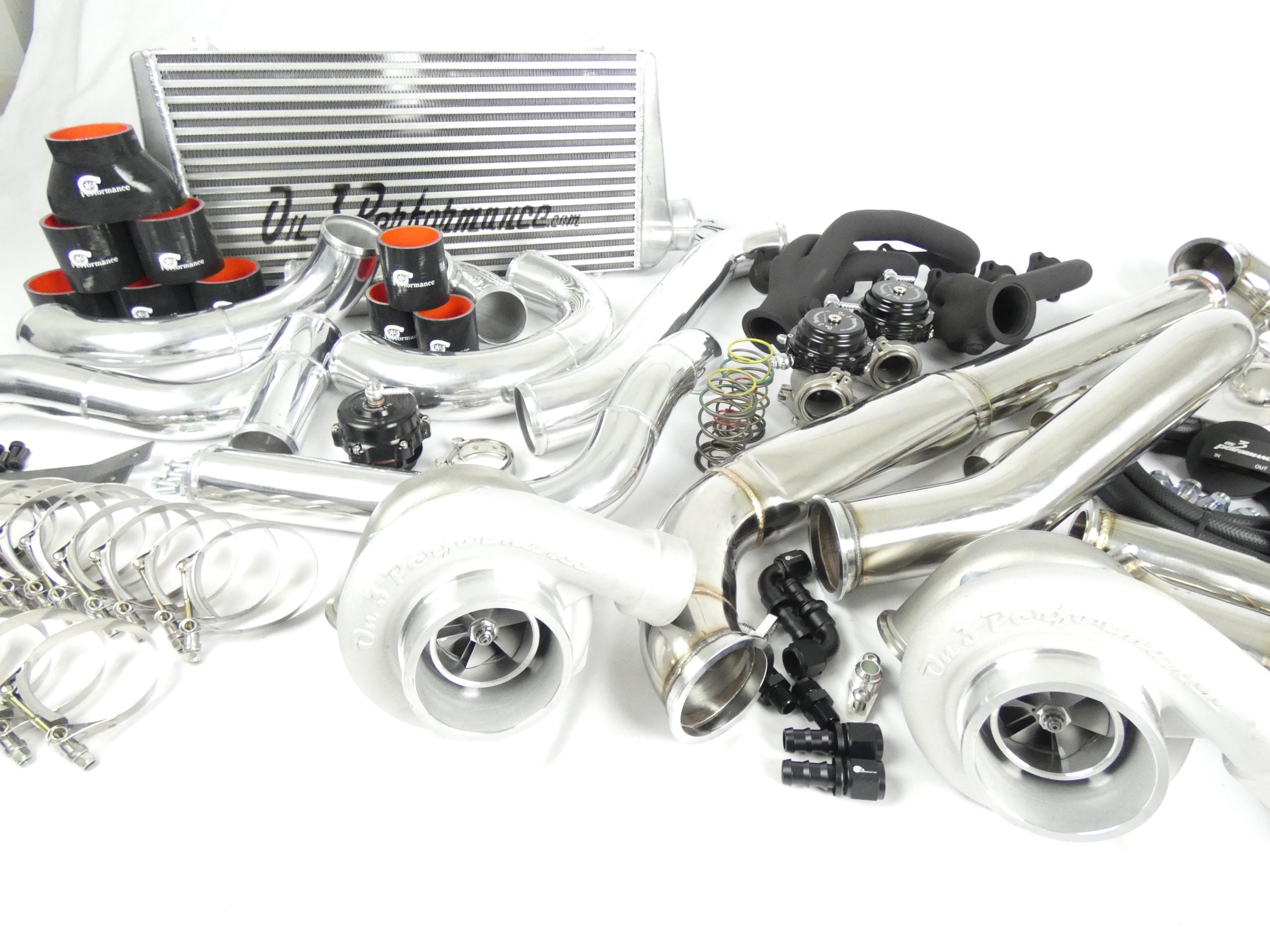 (1996-04) Mustang Cobra 2v & 4v 4.6 GEN. 2 Top Mount Twin Turbo System - SSTubes