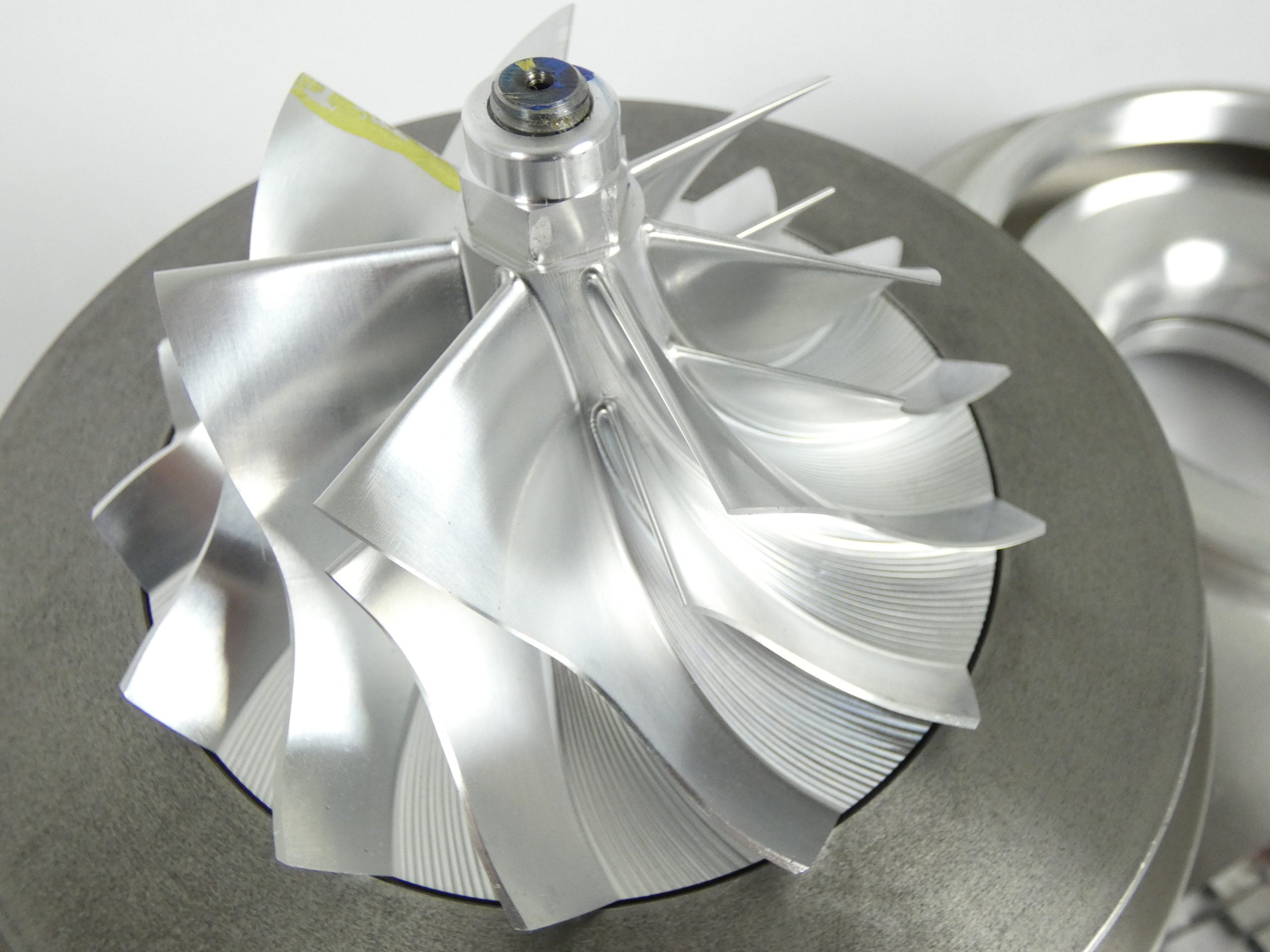 86mm CNC Billet Wheel Turbocharger T6 Pro-Mod V-band Exhaust Housing - SSTubes