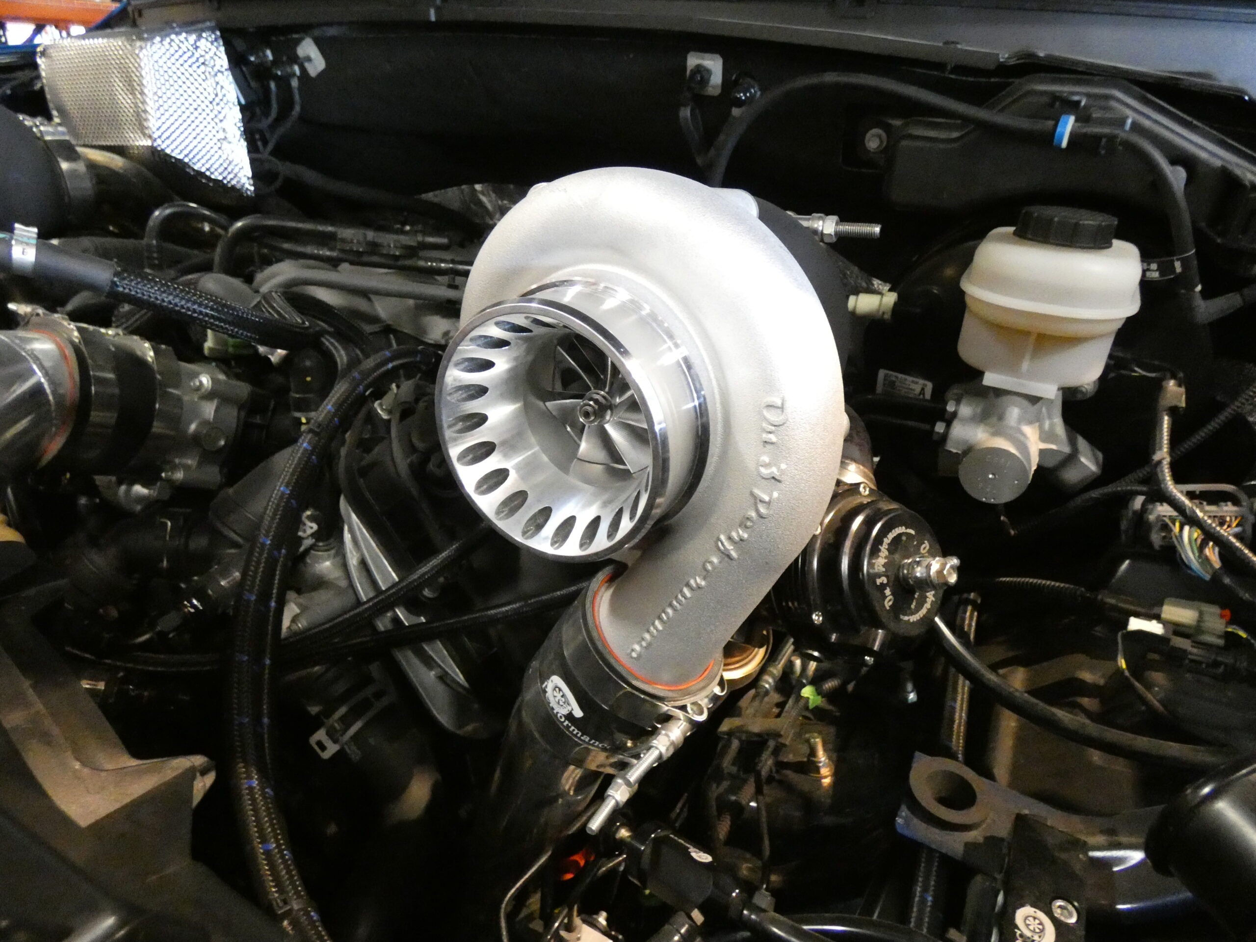 6466x *Oil-Less* T4 Turbocharger -Billet Wheel / Dual Ceramic Ball Bearing - SSTubes