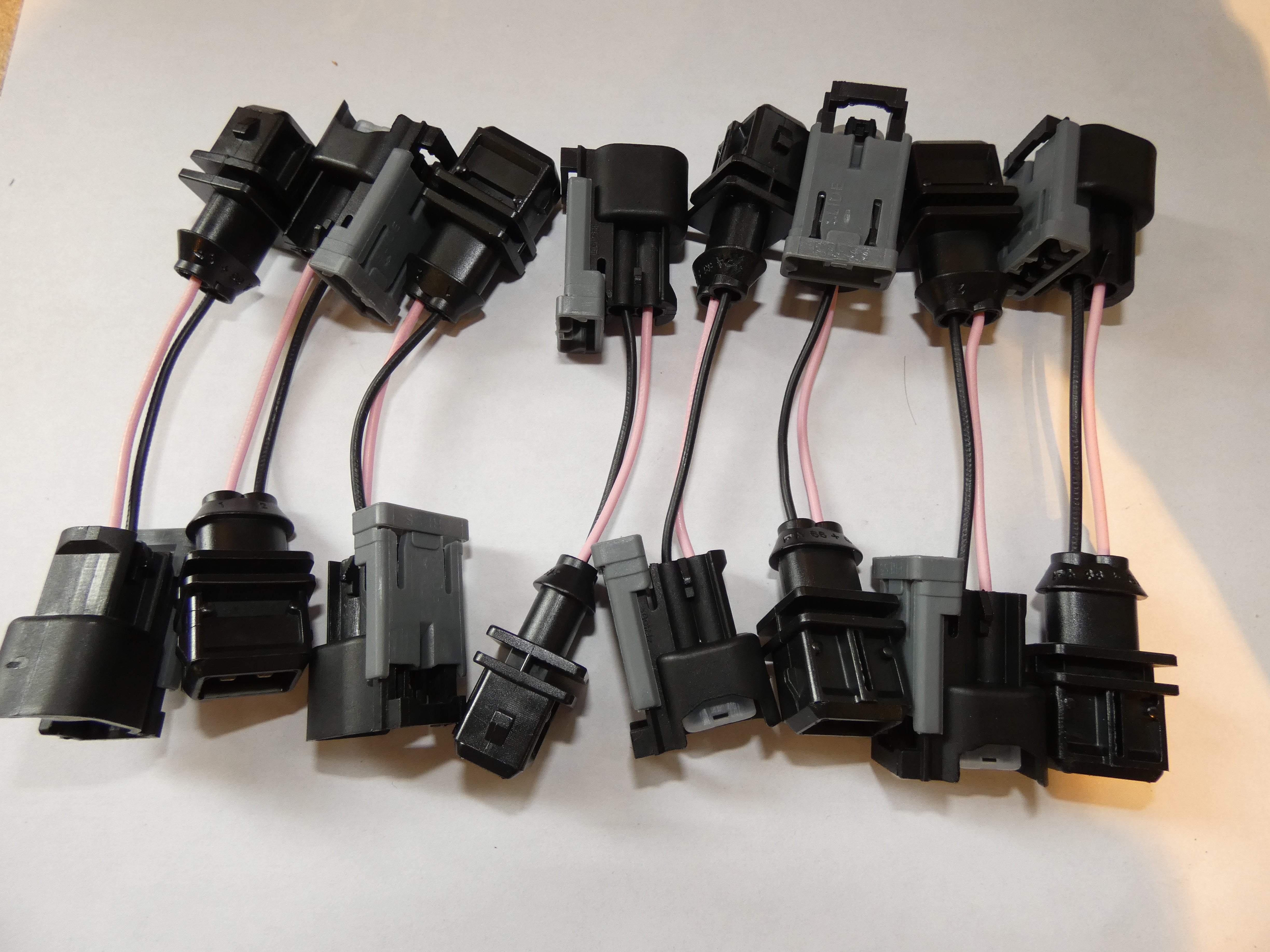 Injector Adapters- EV1(Harness) to EV6(Injectors) - SSTubes
