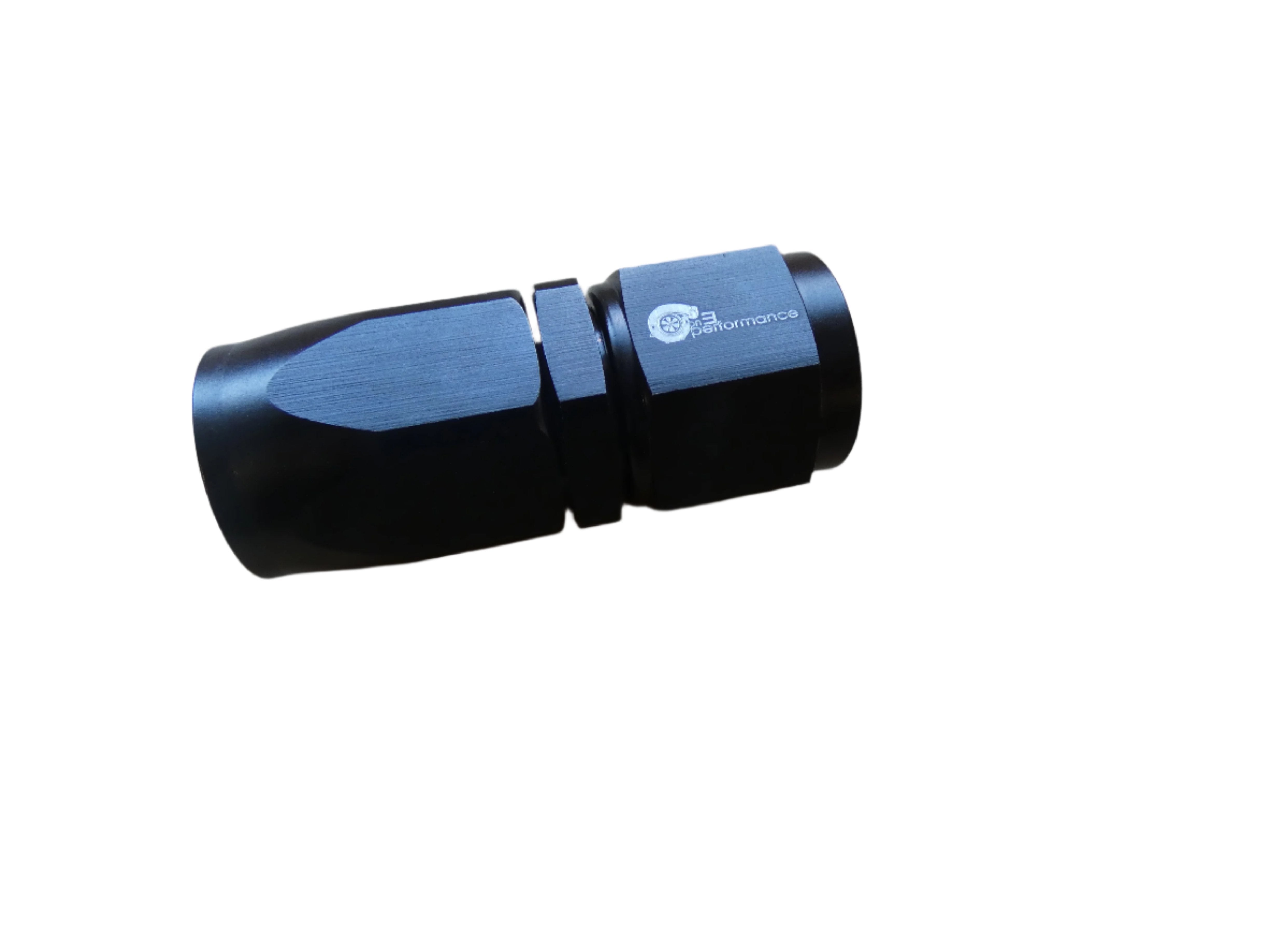 8an Straight Hose End- Black - SSTubes