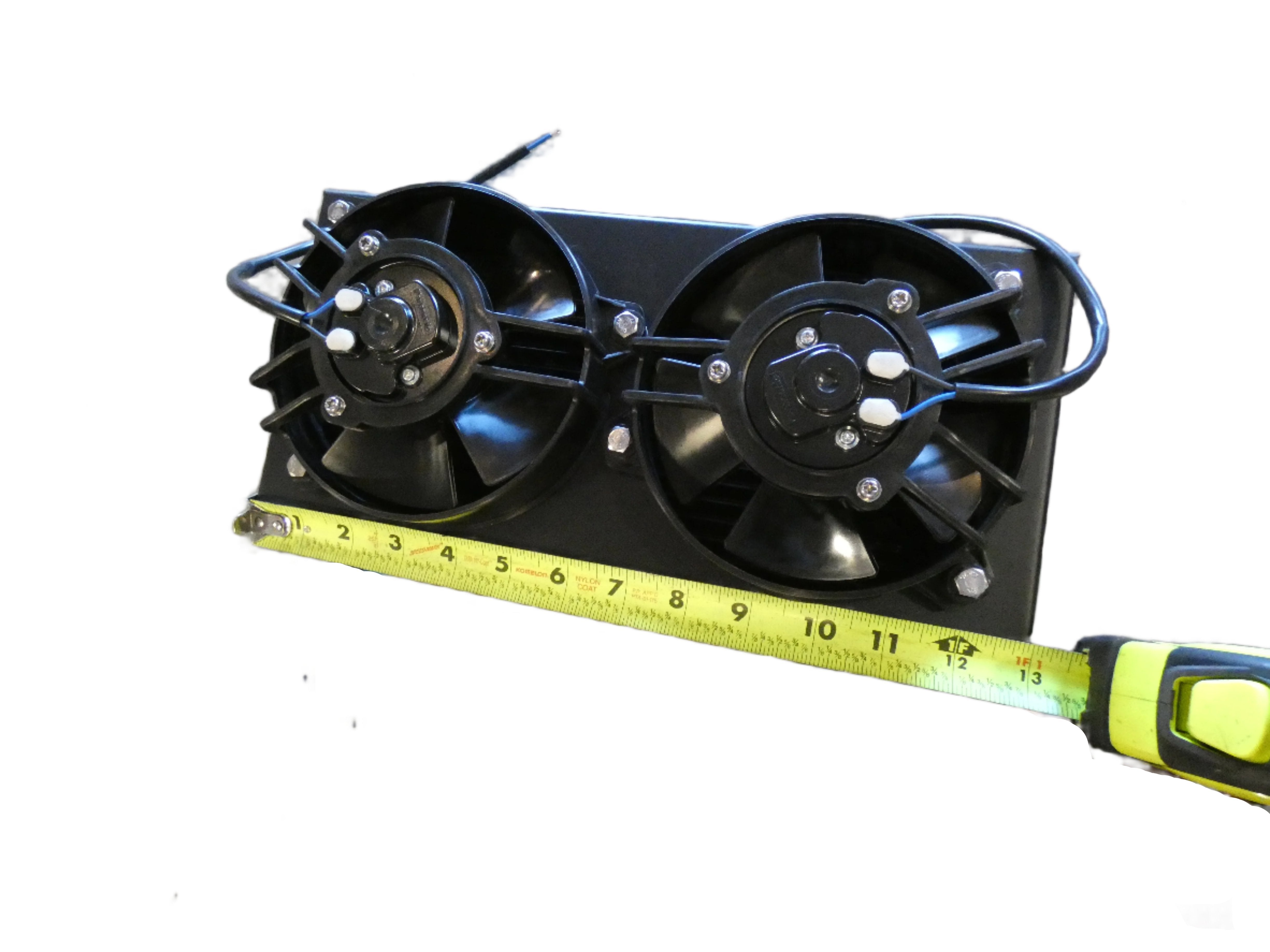 On3 Performance- DR Series Transmission Cooler w/Dual fans - SSTubes