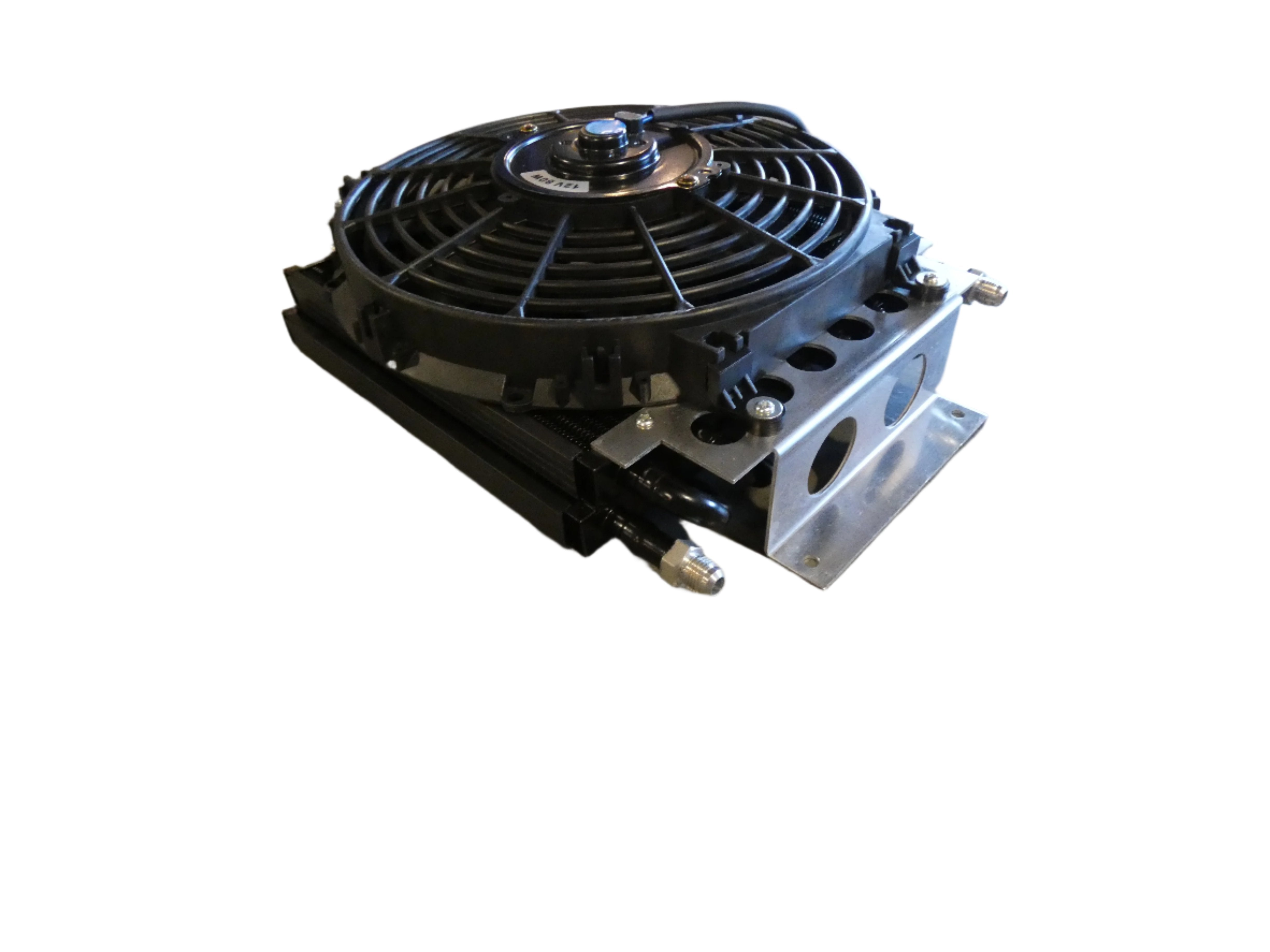 On3 Performance- CR Series Transmission Cooler w/Fan - SSTubes