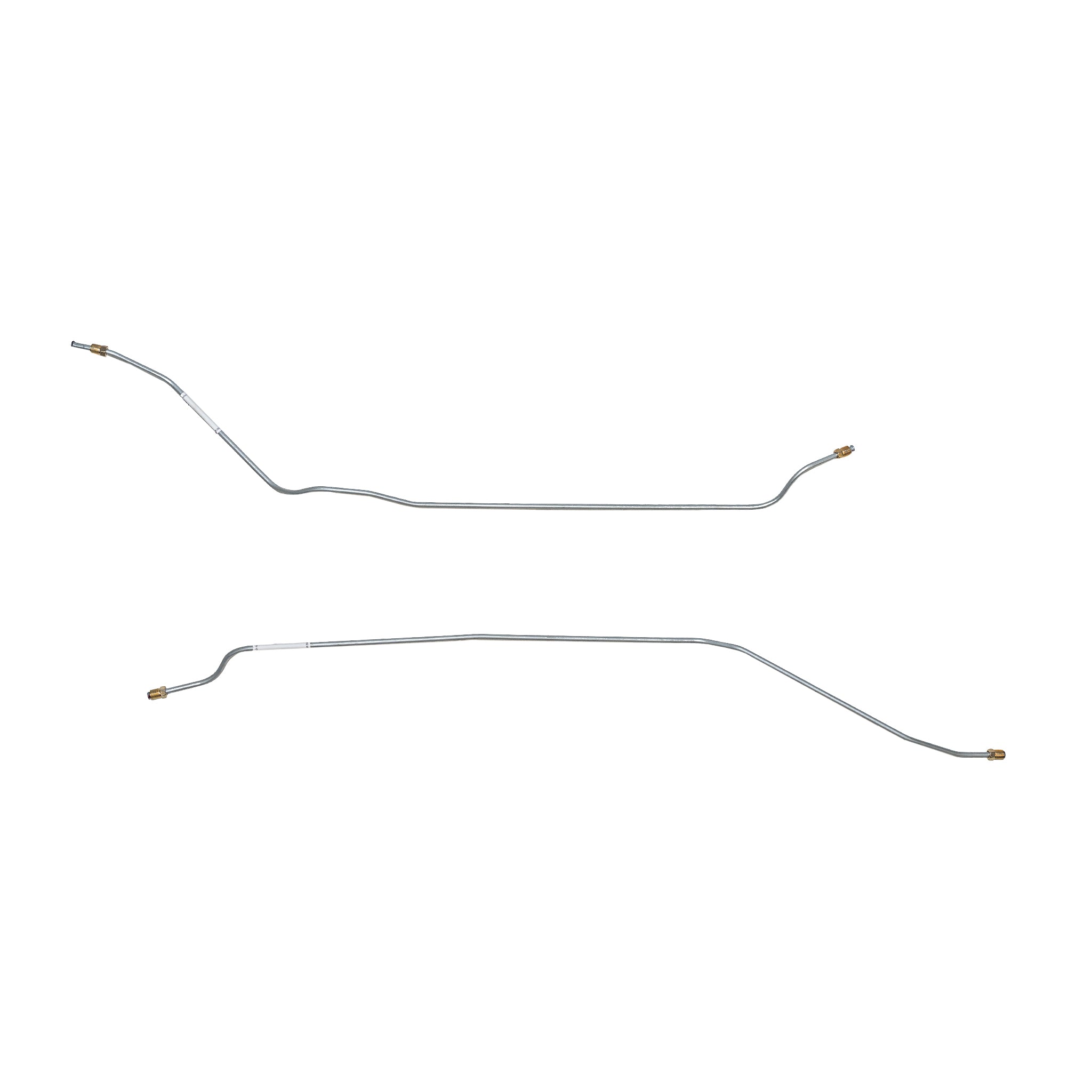67 Pontiac; 2 Line Set; Rear Axle Brake Line; Stainless - SSTubes