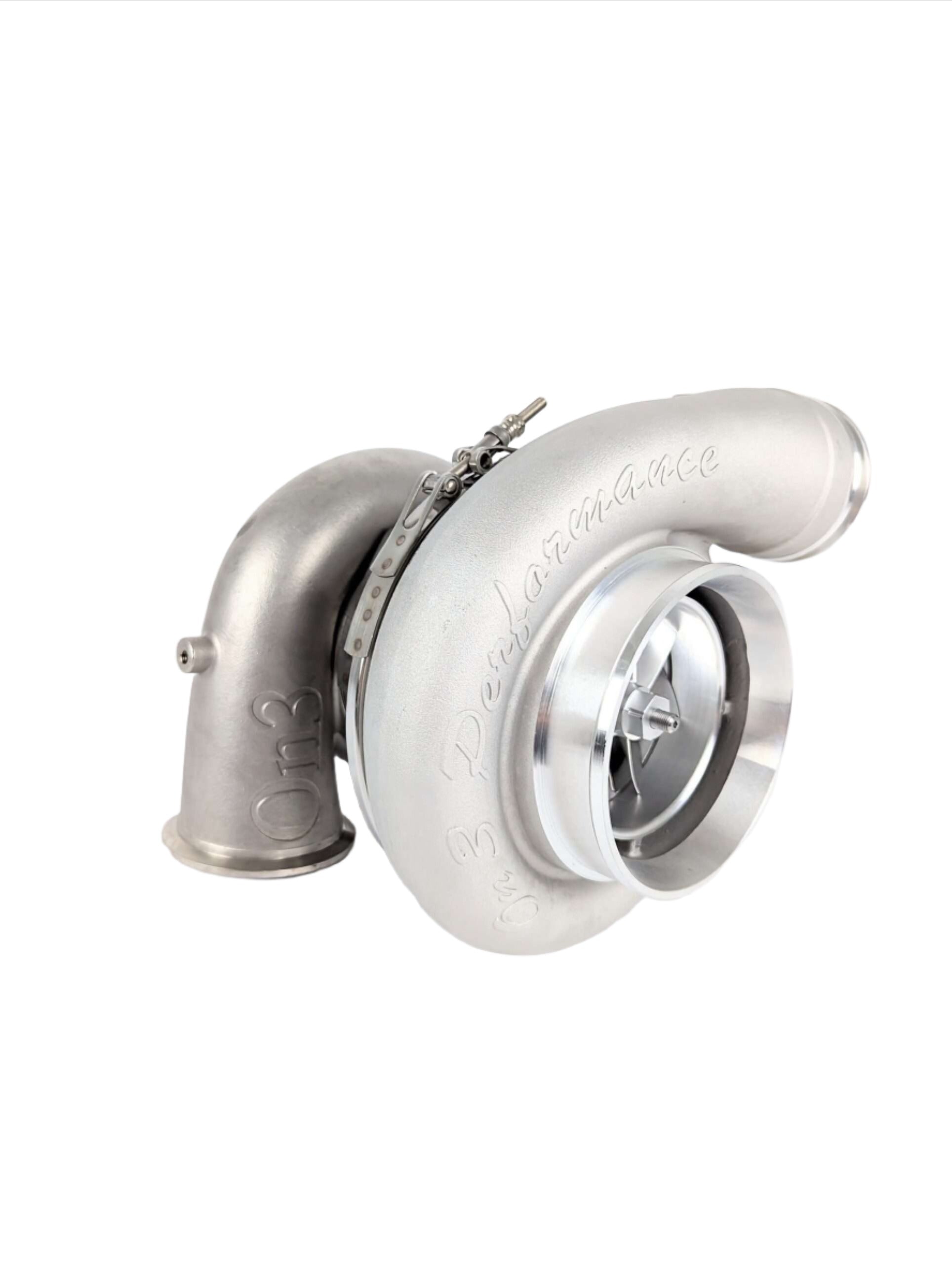 107mm CNC Billet Wheel Turbocharger T6 Stainless V-Band Exhaust Housing - SSTubes