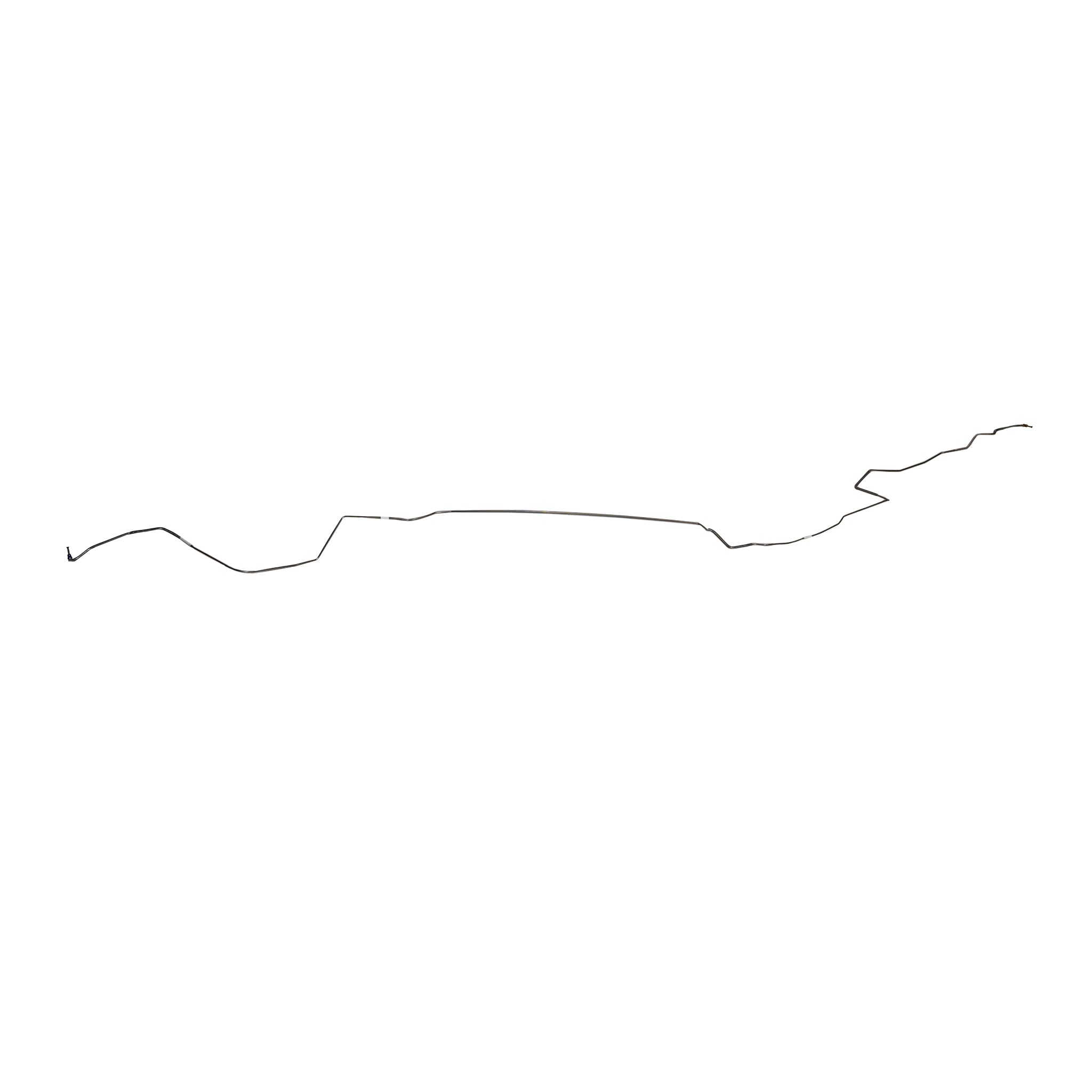 66 Mopar B-Body, Drum 1pc Intermediate Brake Line; Stainless - SSTubes