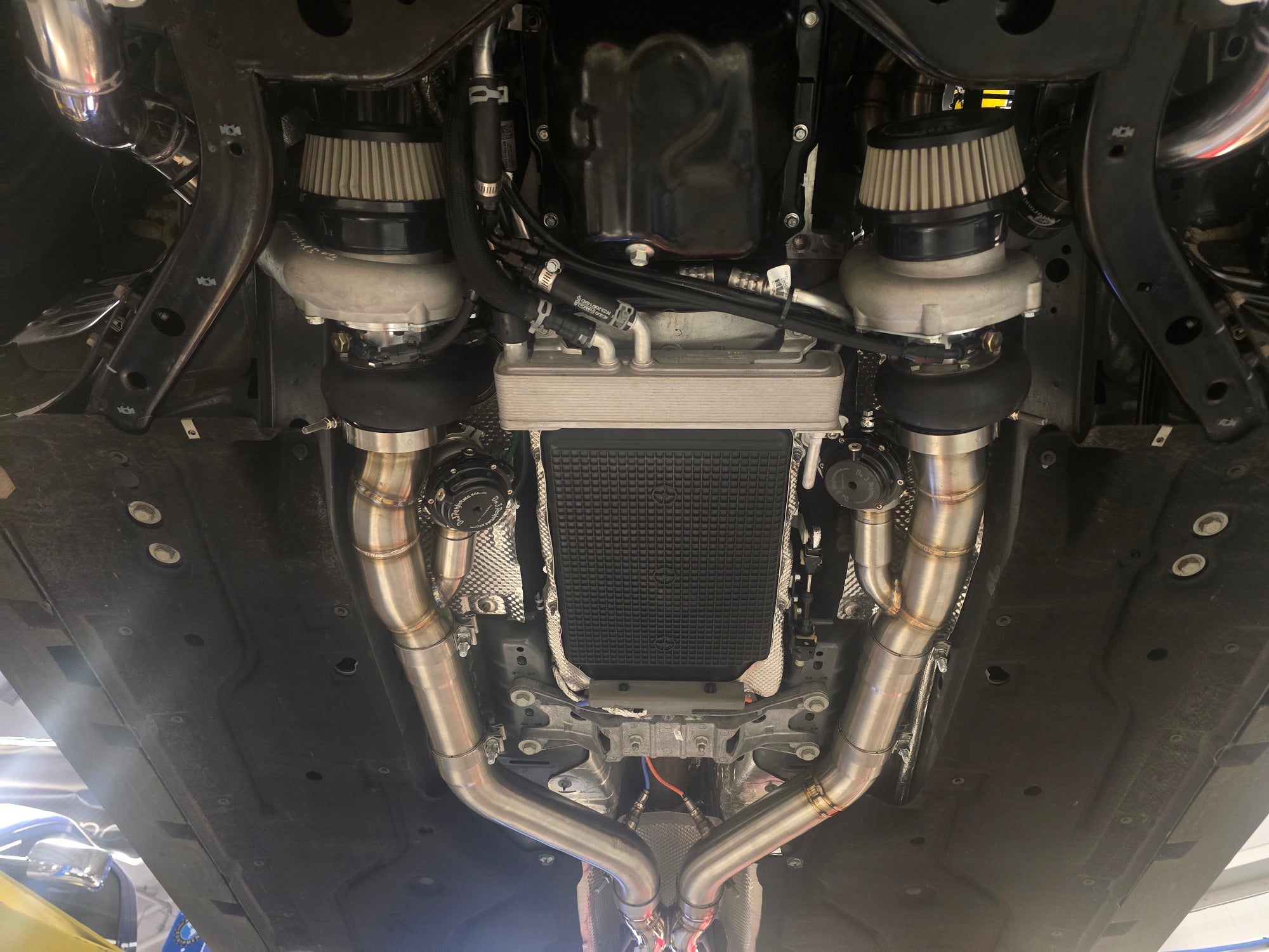 (2024+) Mustang GT 5.0 2nd Gen Mid- Mount Twin Turbo System - S650 - SSTubes