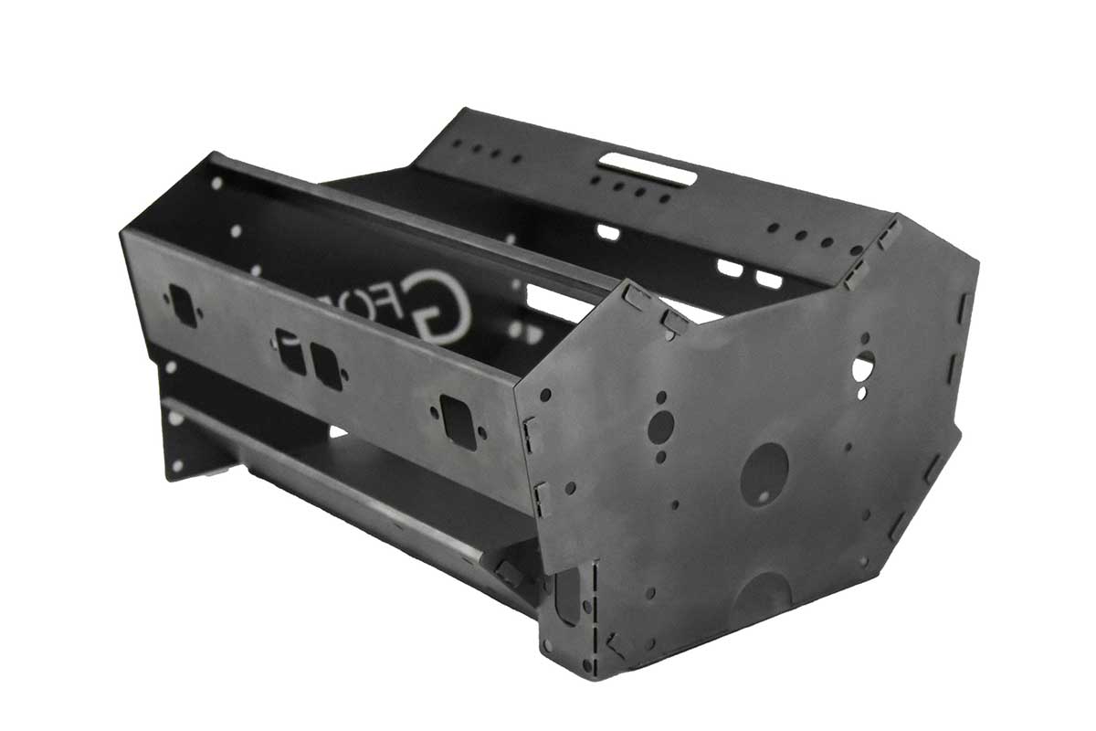 G Force Performance SBC engine Swap Block (Mock Up Block) back view