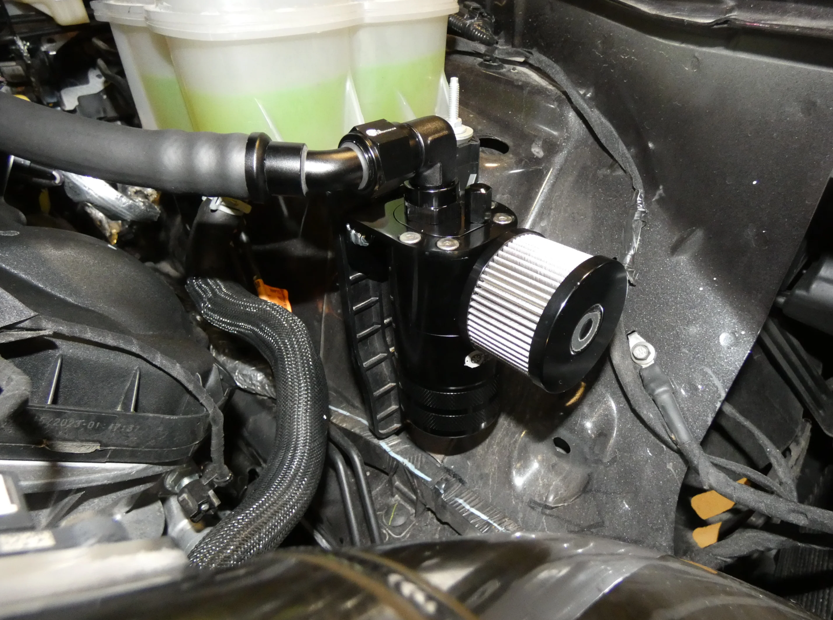 (2024+) S650 Mustang GT Catch Can Kit - SSTubes