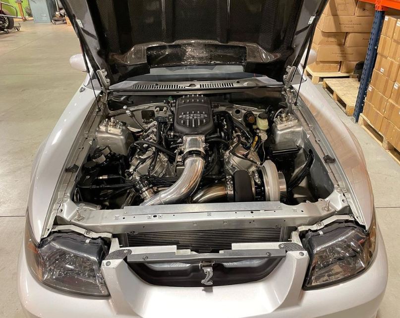 (1987-2004) Mustang Coyote Swap Complete Turbo System- T6 V-band Inlet Version - SSTubes
