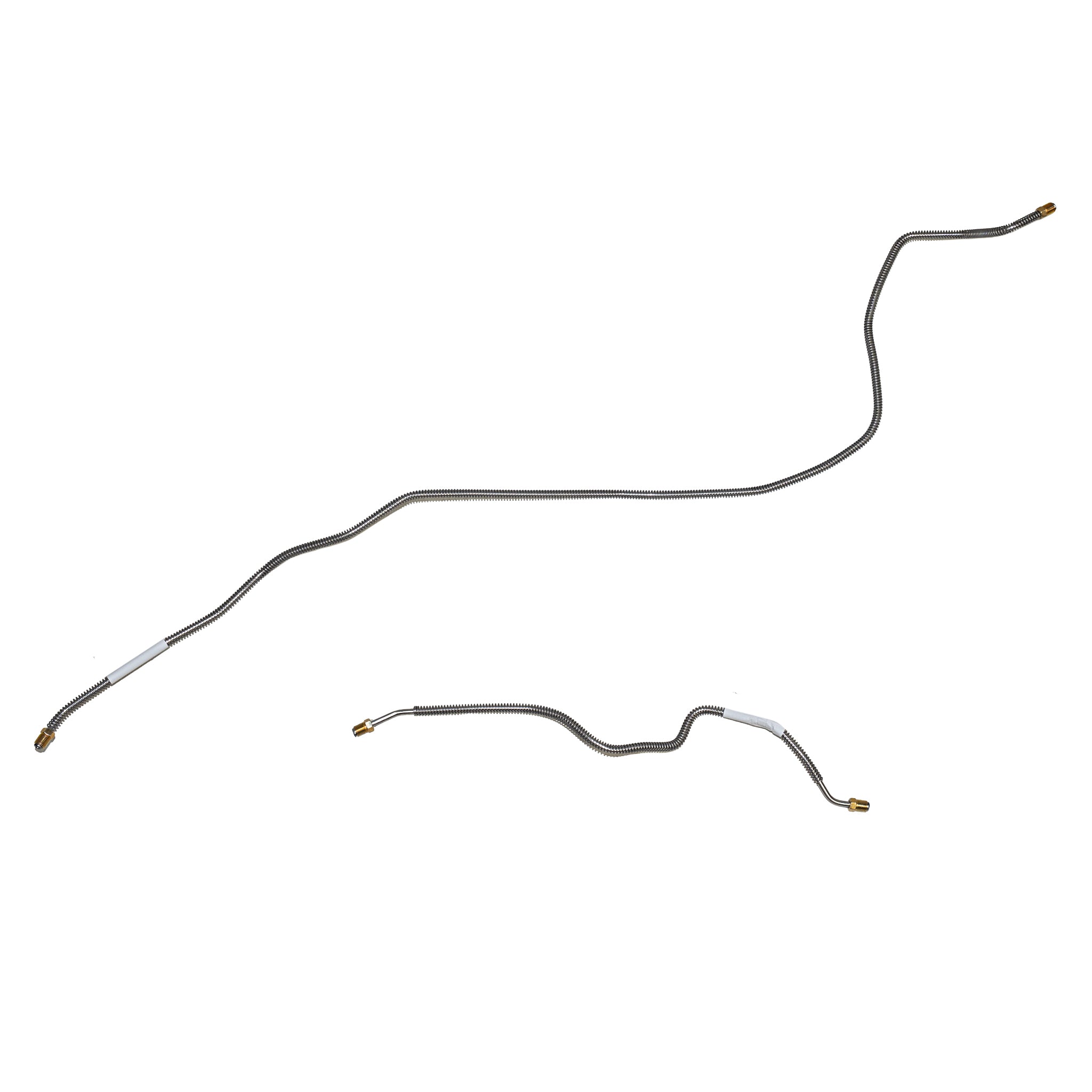 1974-80 International Scout II; Rear Axle Lines; Stainless - SSTubes