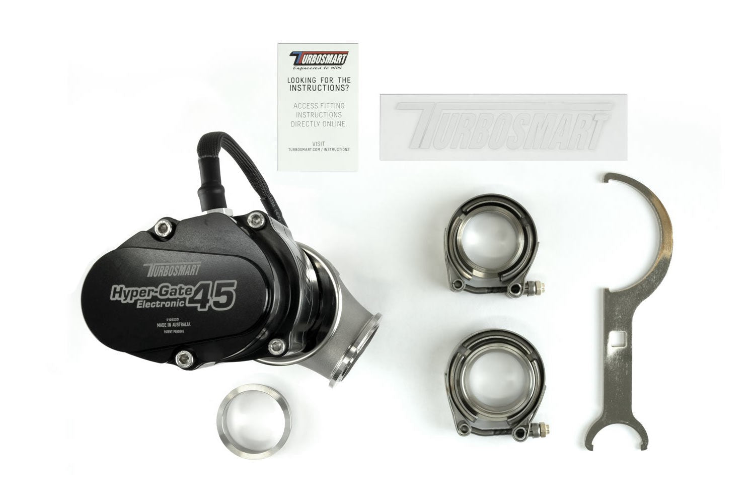 TurboSmart GenV Electronic HyperGate45 External Wastegate - SSTubes