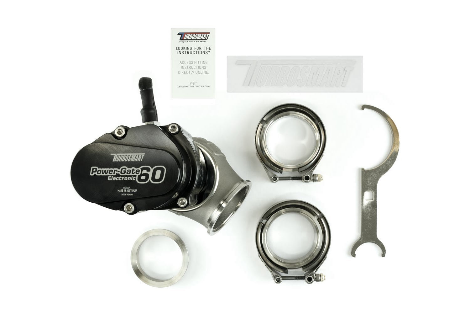 Turbosmart GenV Electronic PowerGate60 External Wastegate - SSTubes
