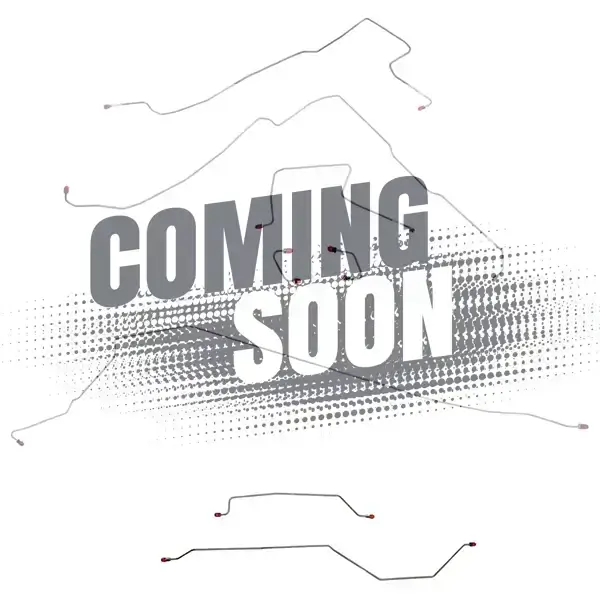 Outline of steel transmission cooling lines for 03-04 Dodge Ram 1500 with 'Coming Soon' text overlay.