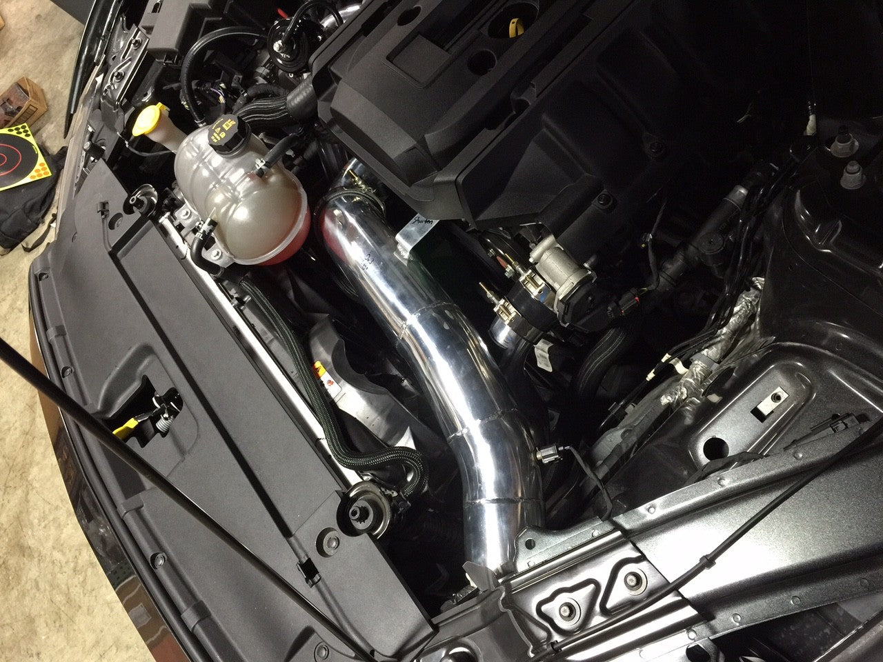 2015-2017 Mustang Eco-Boost Intercooler Upgrade w/ Giant 4" Cold Air Induction - SSTubes