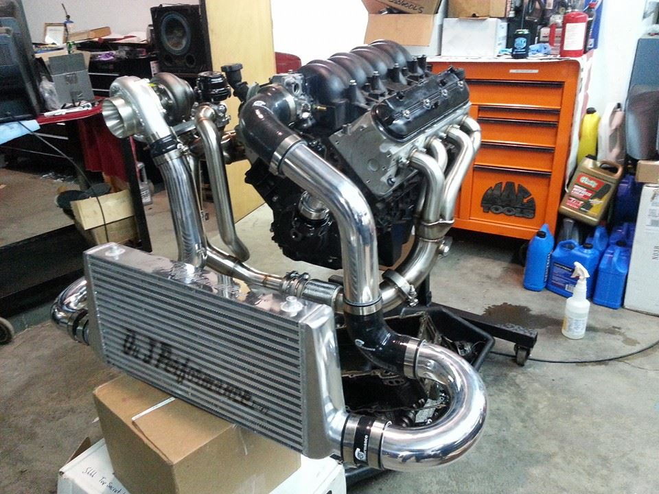 (1987 - 1993) Mustang LSX Swapped Foxbody Single Turbo System - SSTubes