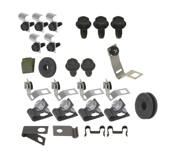 68Z-BF8H - 68 Mustang, 8 cylinder, Hardtop; Clip Kit - SSTubes