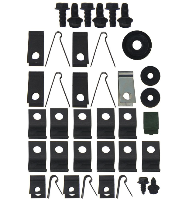 70Z-BF8C - 70 Mustang, 8 cylinder, Convertible; Clip Kit - SSTubes
