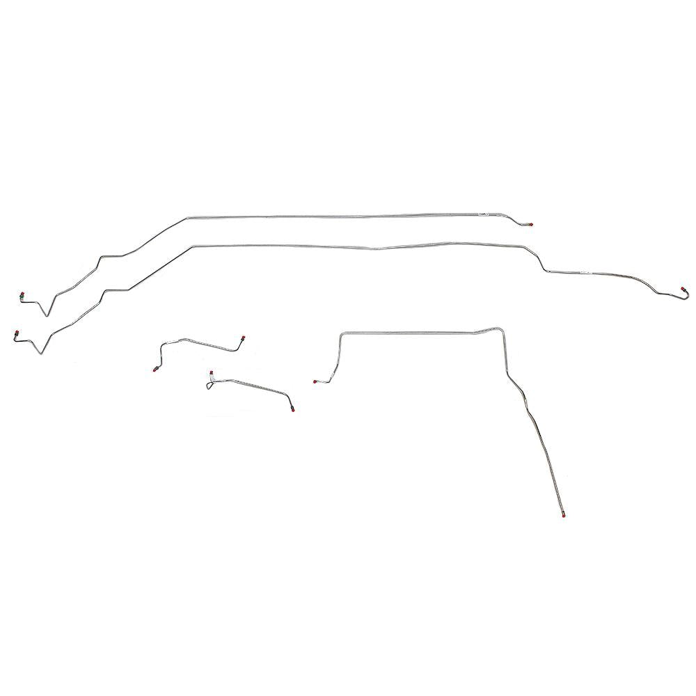 AIN0401SS - 05-06 GTO; Intermediate Brake Line Kit; Stainless - SSTubes