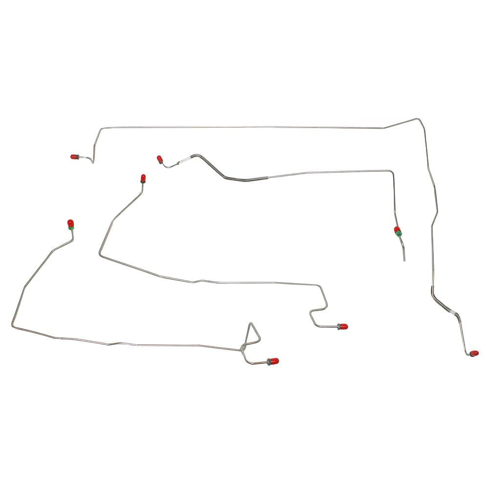 AKT9703OM- 97 Aurora Traction Control Front Brake Line Kit; Steel - SSTubes