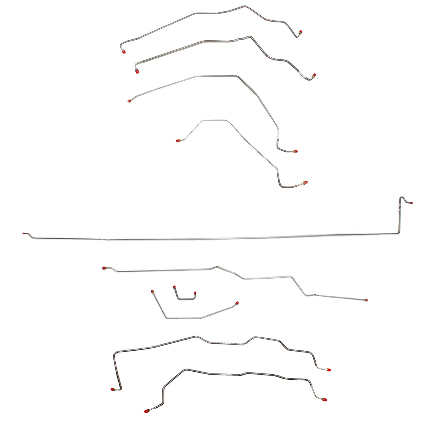 CBK0334SS- 1981-83 Chevy K3500, No ABS, Crew Cab w/ Long Bed, Dually Axle; Stainless - SSTubes