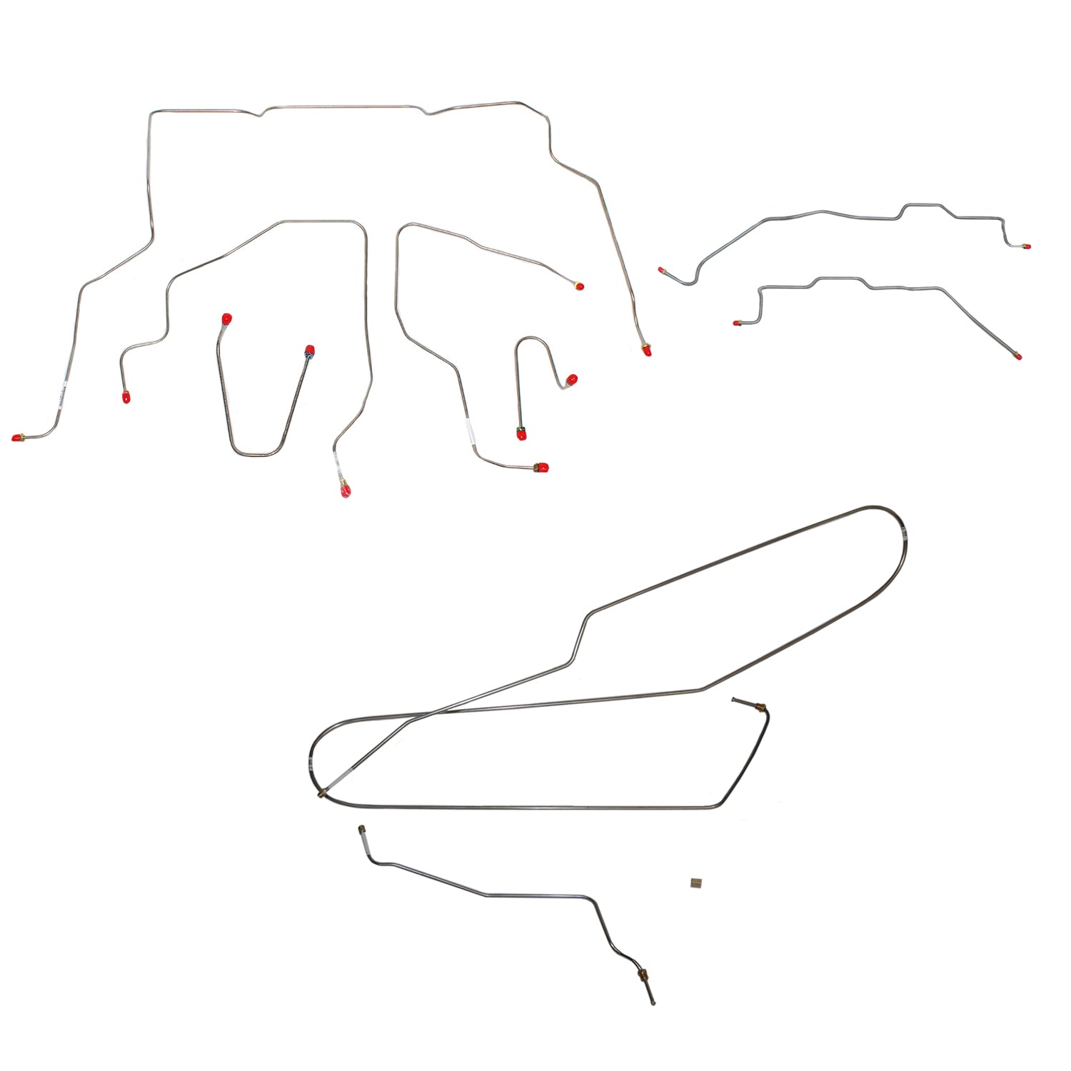 CBK0343SS- 1995-98 GM 1500 Truck, 4WD, Regular Cab w/ Long Bed, non-Dually Axle; Stainless - SSTubes