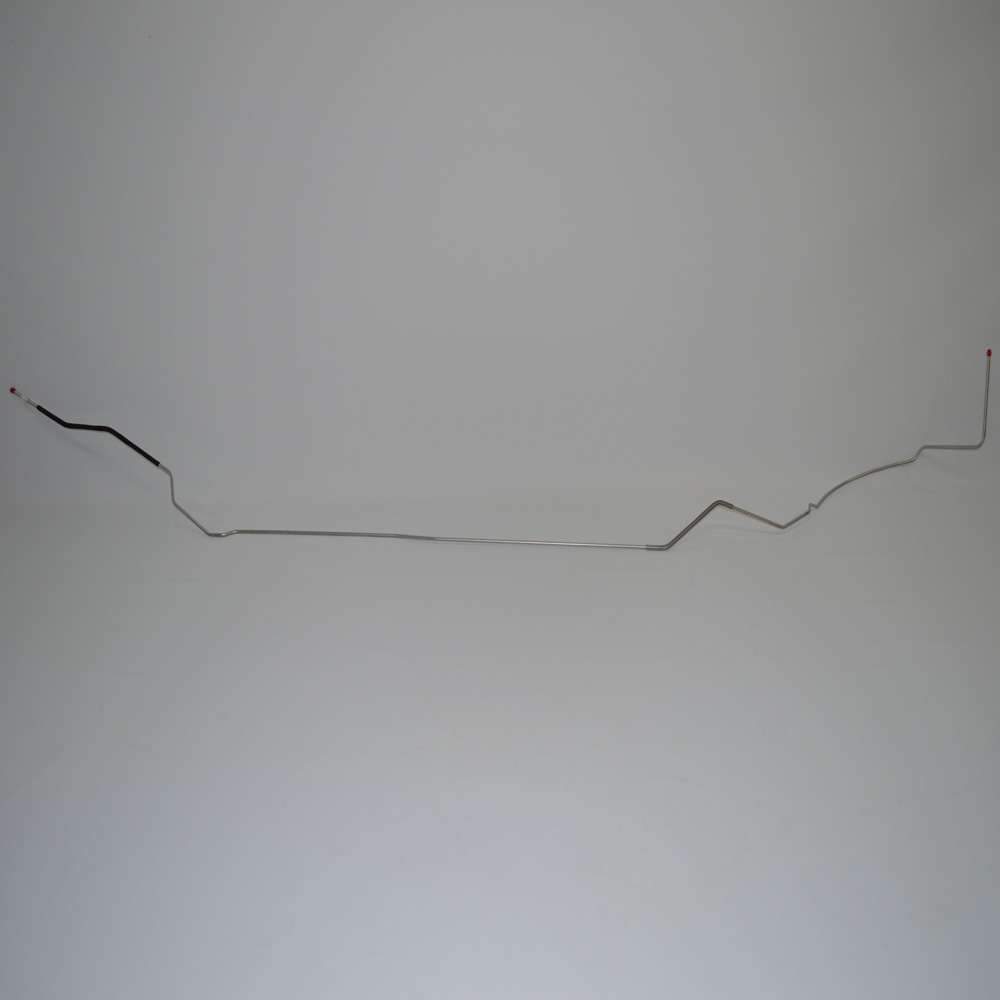 CGL6407SS- 64-67 Chevy Chevelle, Malibu, Convertible, El Camino 5/16 Fuel Line w/ Rounded Bends at Rear; Stainless - SSTubes