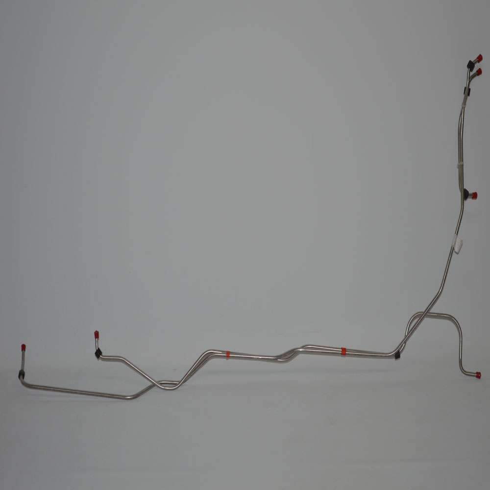 ETC7003OM- 70-71 Mopar E-Body, 70 Mopar B-Body, Transmission Cooler, 3pc Line Set, w/ Auxiliary Cooling; Steel - SSTubes