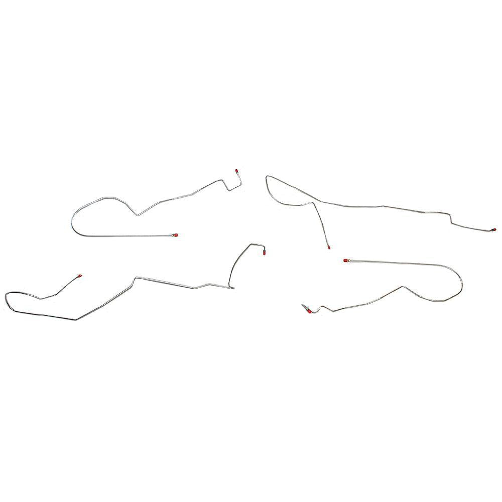 FIN9804OM- 98-02 Firebird/ Trans AM, 98-02 Camaro, Intermediate Brake Line w/ Traction Control; Steel - SSTubes