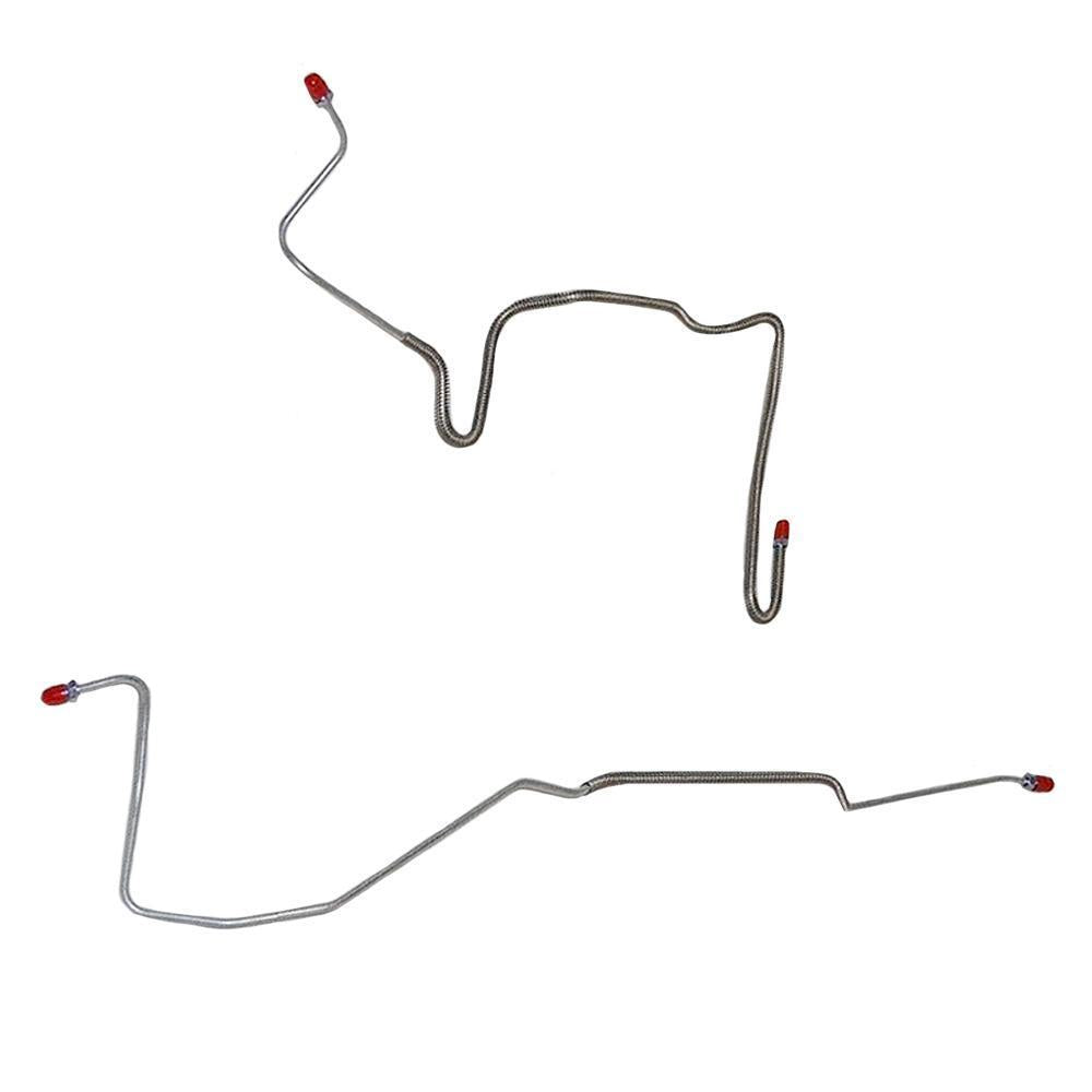 FRA8201SS- 82-83 Chevy Camaro/Pontiac Firebird, w/Rear Drum Brakes, Rear Axle Line Set; Stainless - SSTubes