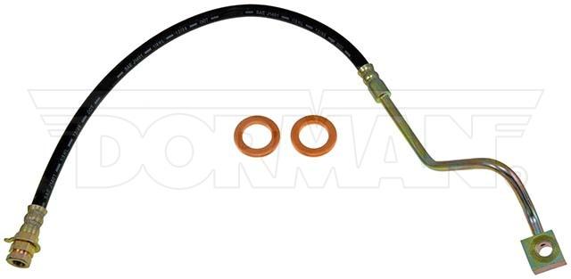 FLH381186- 99-04 F-250 / F-350 Super Duty 4WD RWABS & AWABS Right Front Brake Hose; Rubber - SSTubes