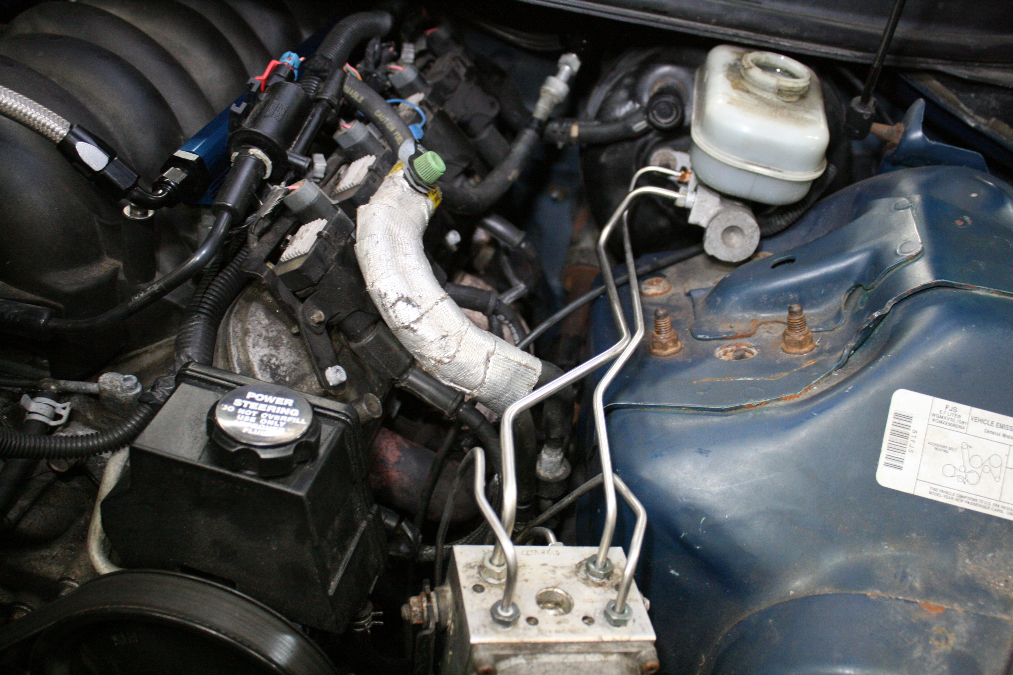 FKT9801SS- 98-02 Firebird/Trans Am, 98-02 Camaro Front Brake Line Set; Stainless - SSTubes